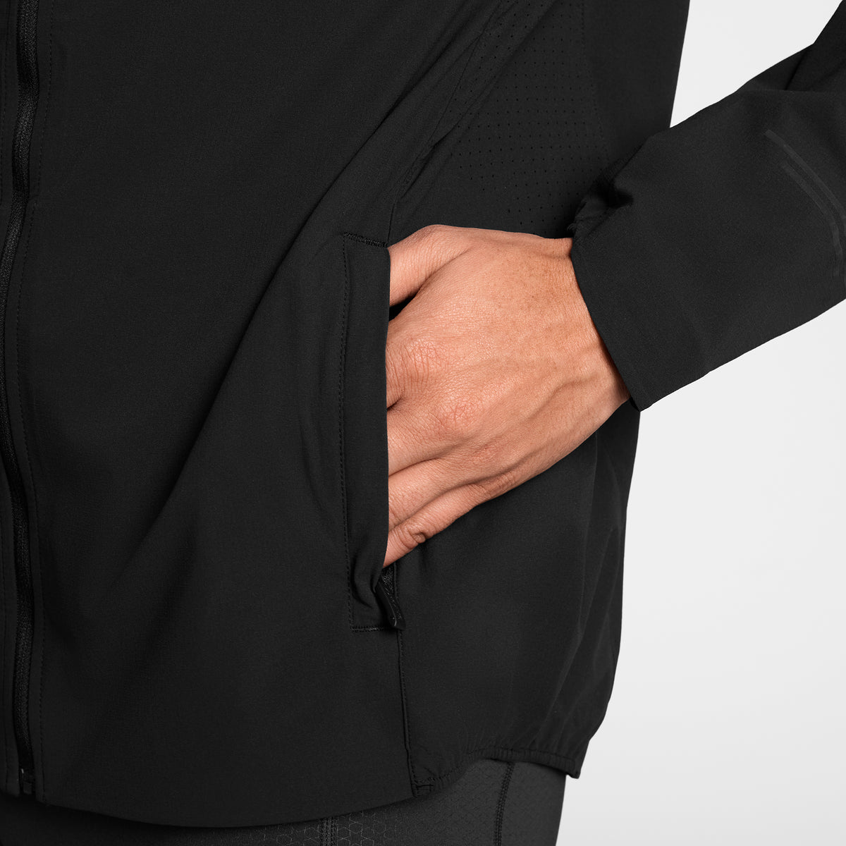 ランニングジャケット SM10002c901 Clean Pace Flex Jacket - Black [メンズ]