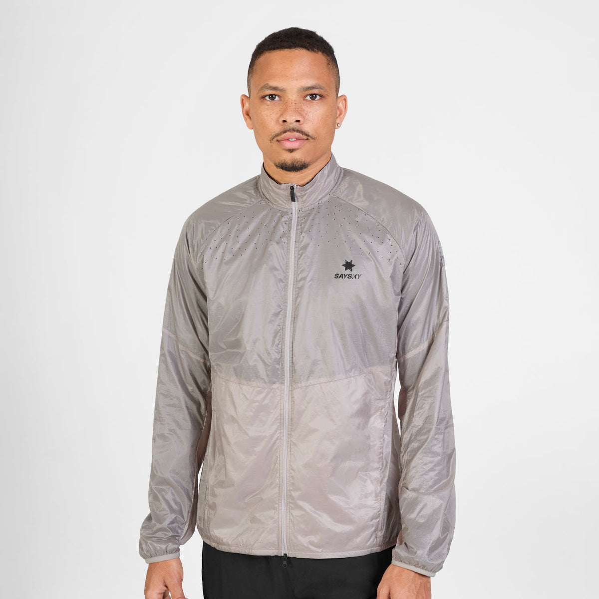 ランニングジャケット SM10017c103 Flow Thermo Jacket - Beige [メンズ]