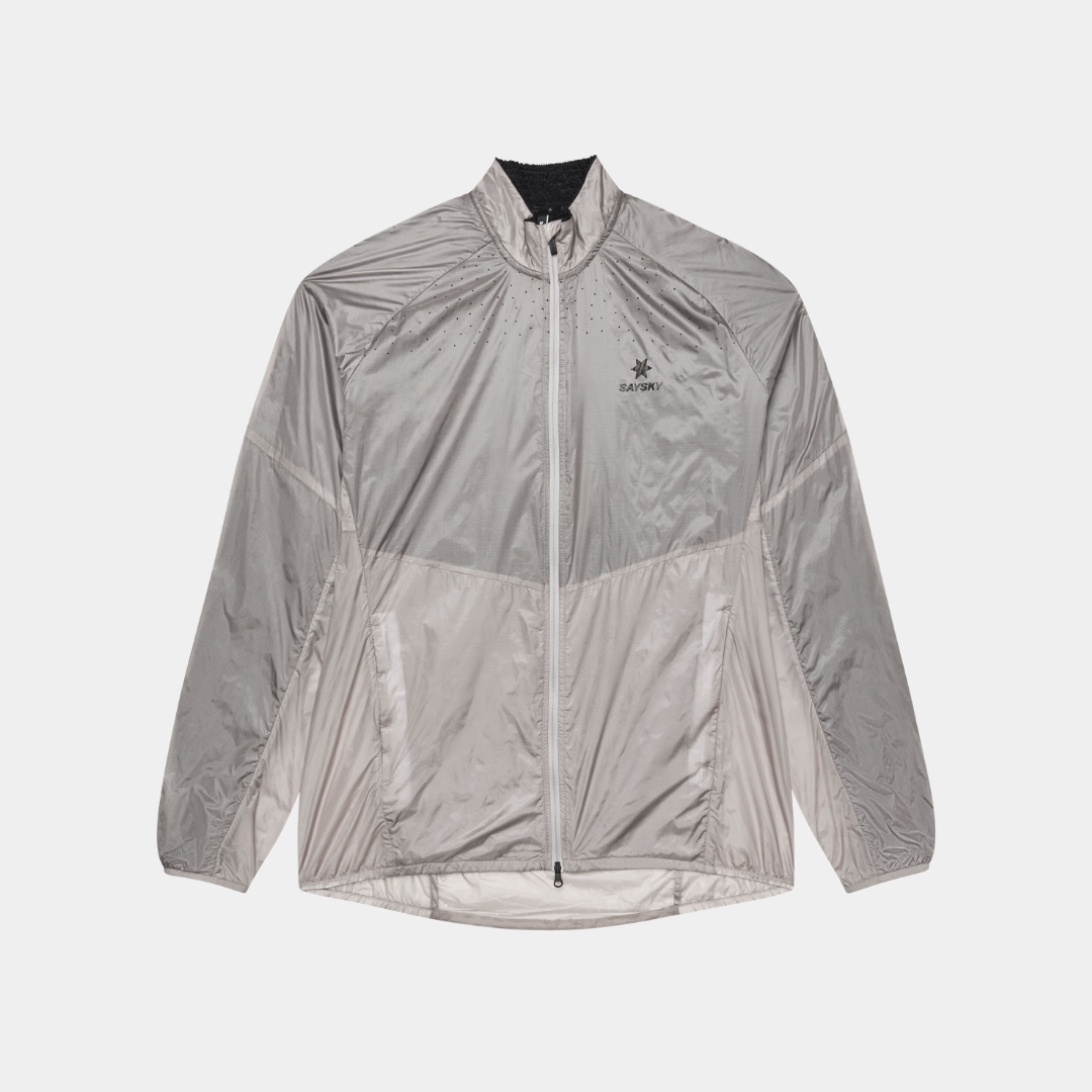 ランニングジャケット SM10017c103 Flow Thermo Jacket - Beige [メンズ]