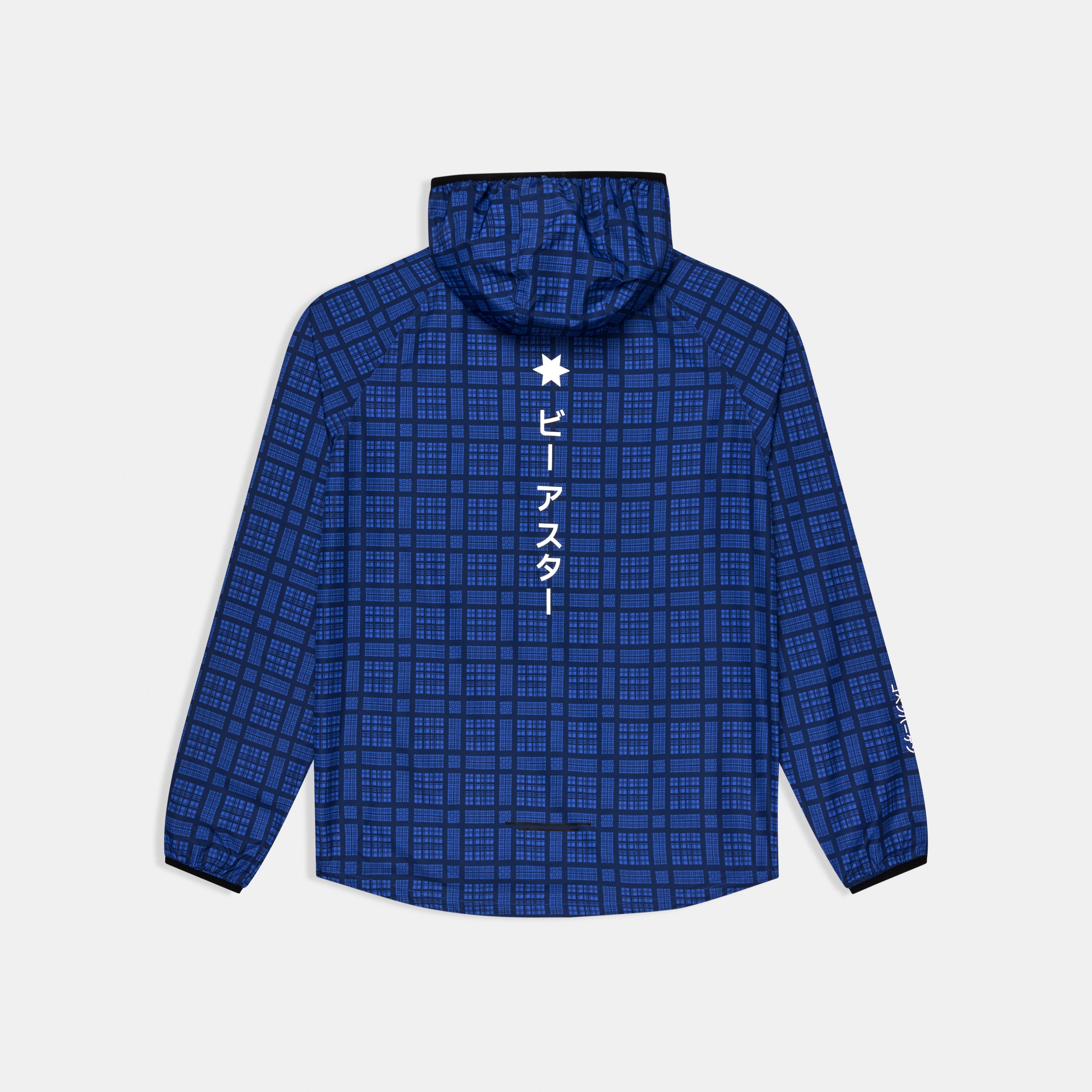 ランニングジャケット SM10019c1077 Checker Pace Jacket - Blue Checker [メンズ]