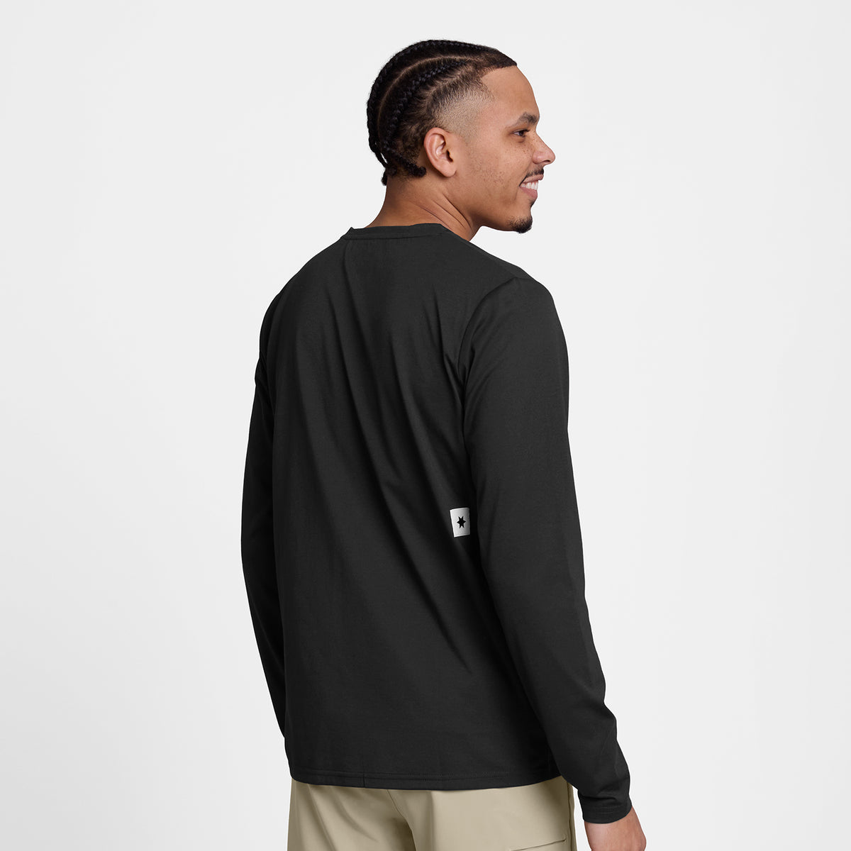 モーションTシャツ（ロングスリーブ） SM20001c901 Clean Motion Long Sleeve - Black [メンズ]