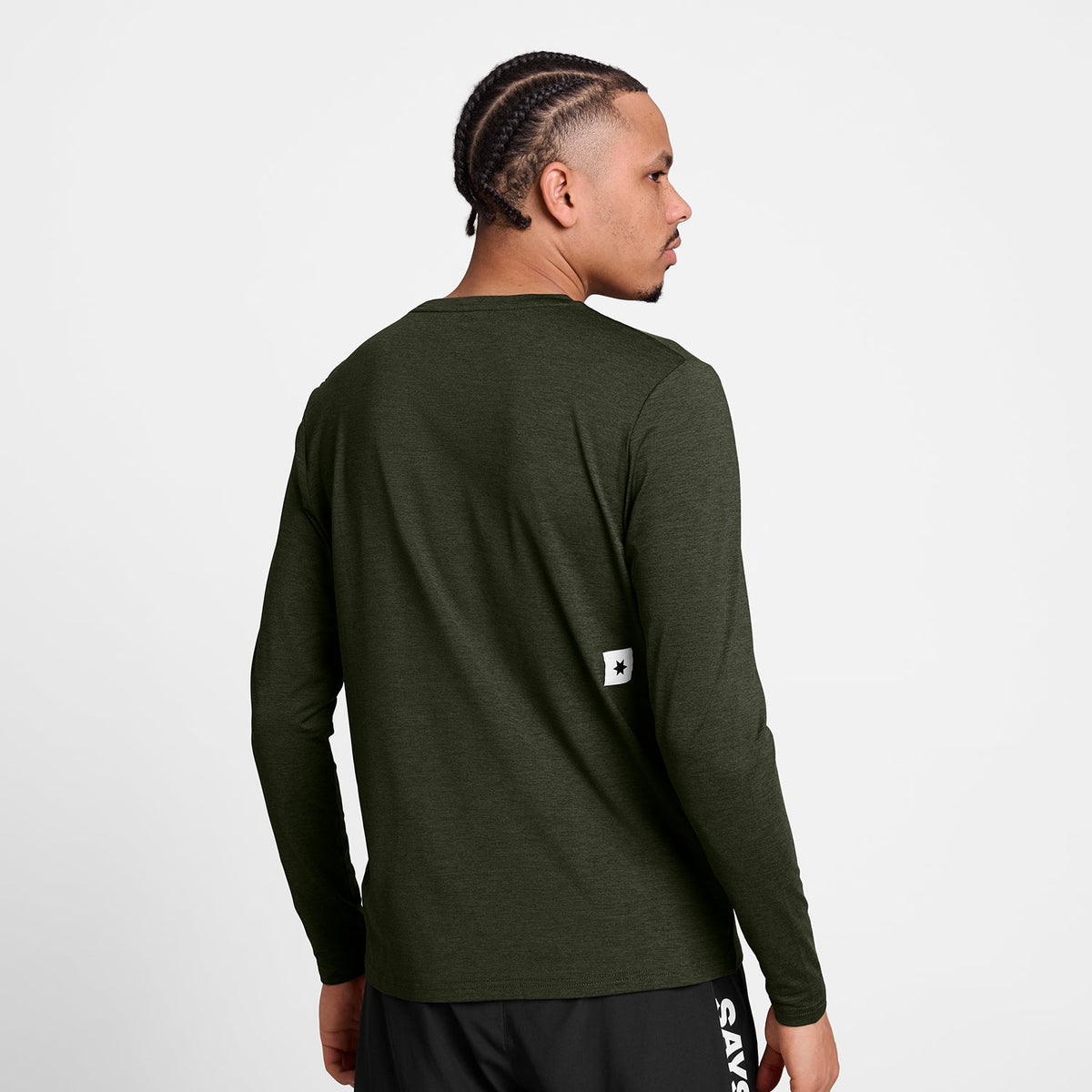ランニングTシャツ（ロングスリーブ） SM20004c3001 Classic Pace Long Sleeve - Green [メンズ]