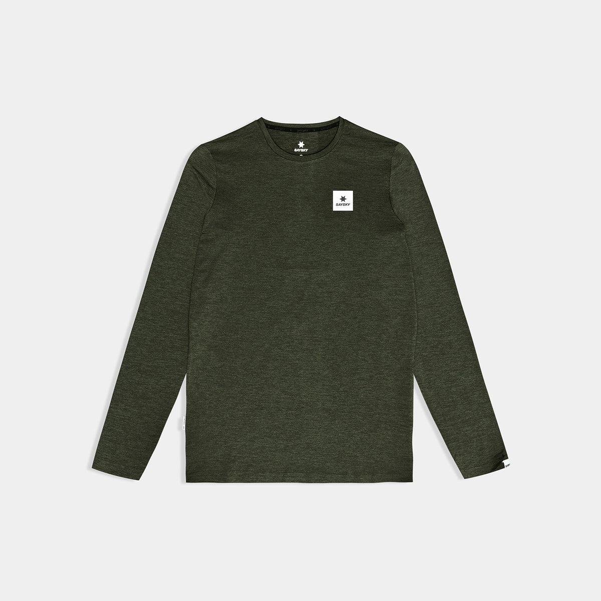 ランニングTシャツ（ロングスリーブ） SM20004c3001 Classic Pace Long Sleeve - Green [メンズ]
