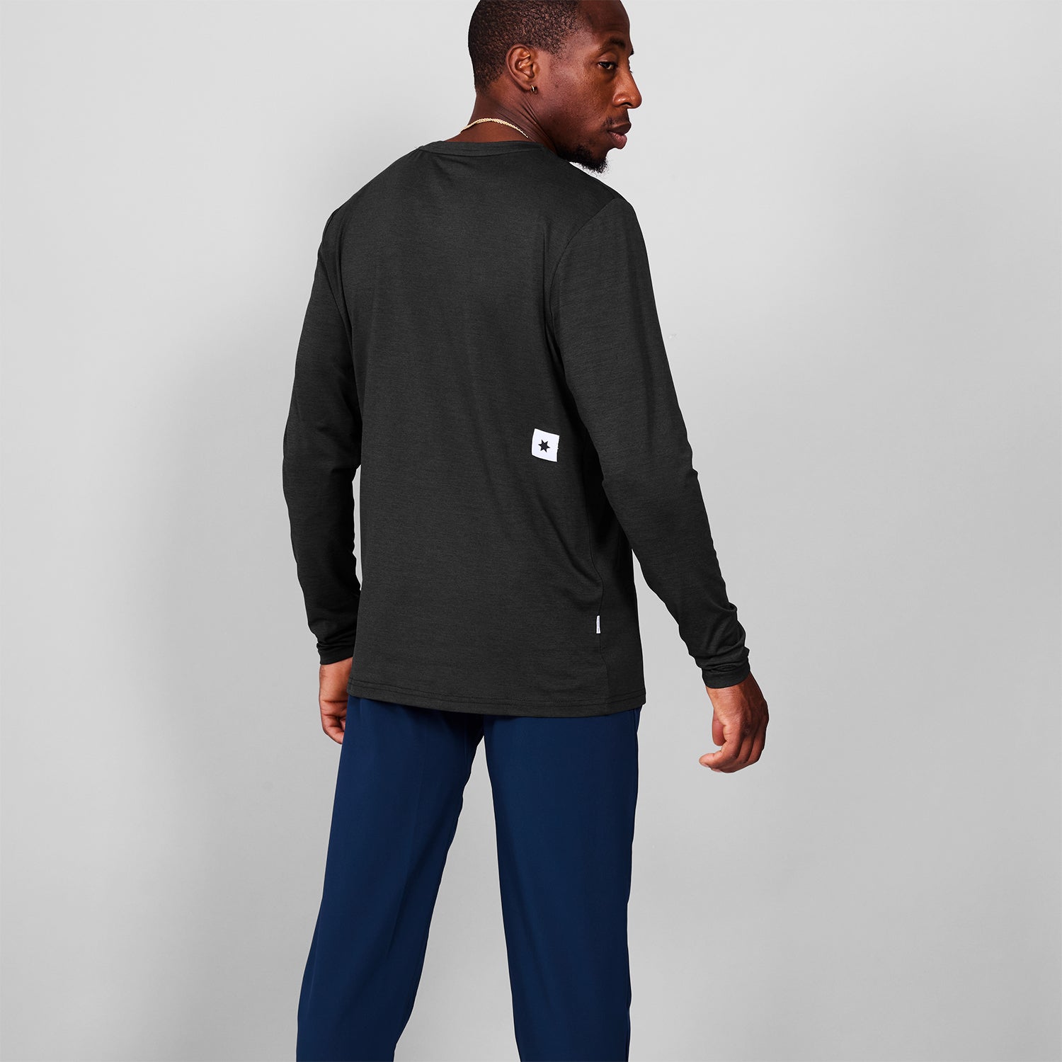 ランニングTシャツ（ロングスリーブ） SM20004c9001 Clean Pace Long Sleeve - Black [メンズ]