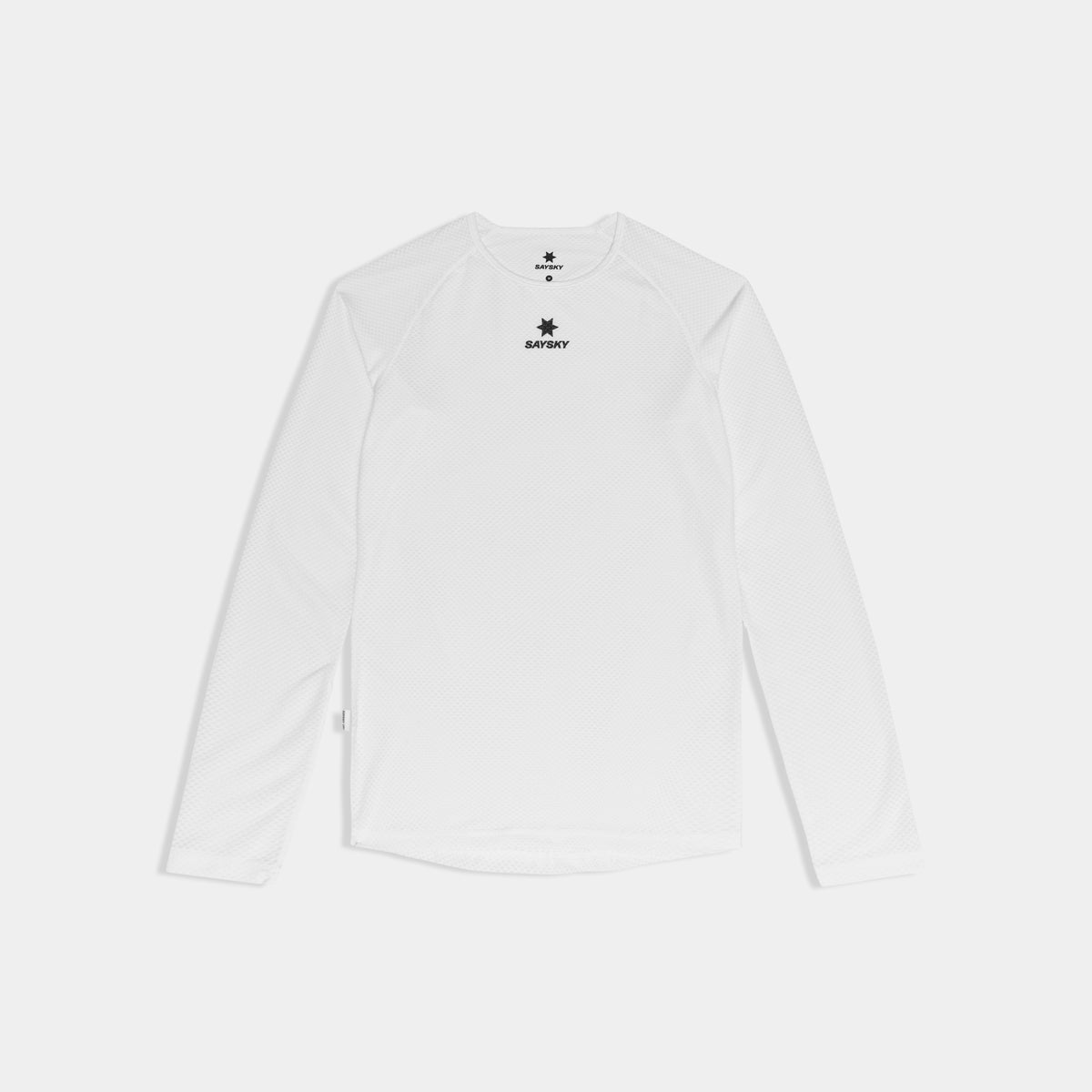 ベースレイヤー（ロングスリーブ） SM20005c101 Mesh Base Layer Longsleeve - White [メンズ]