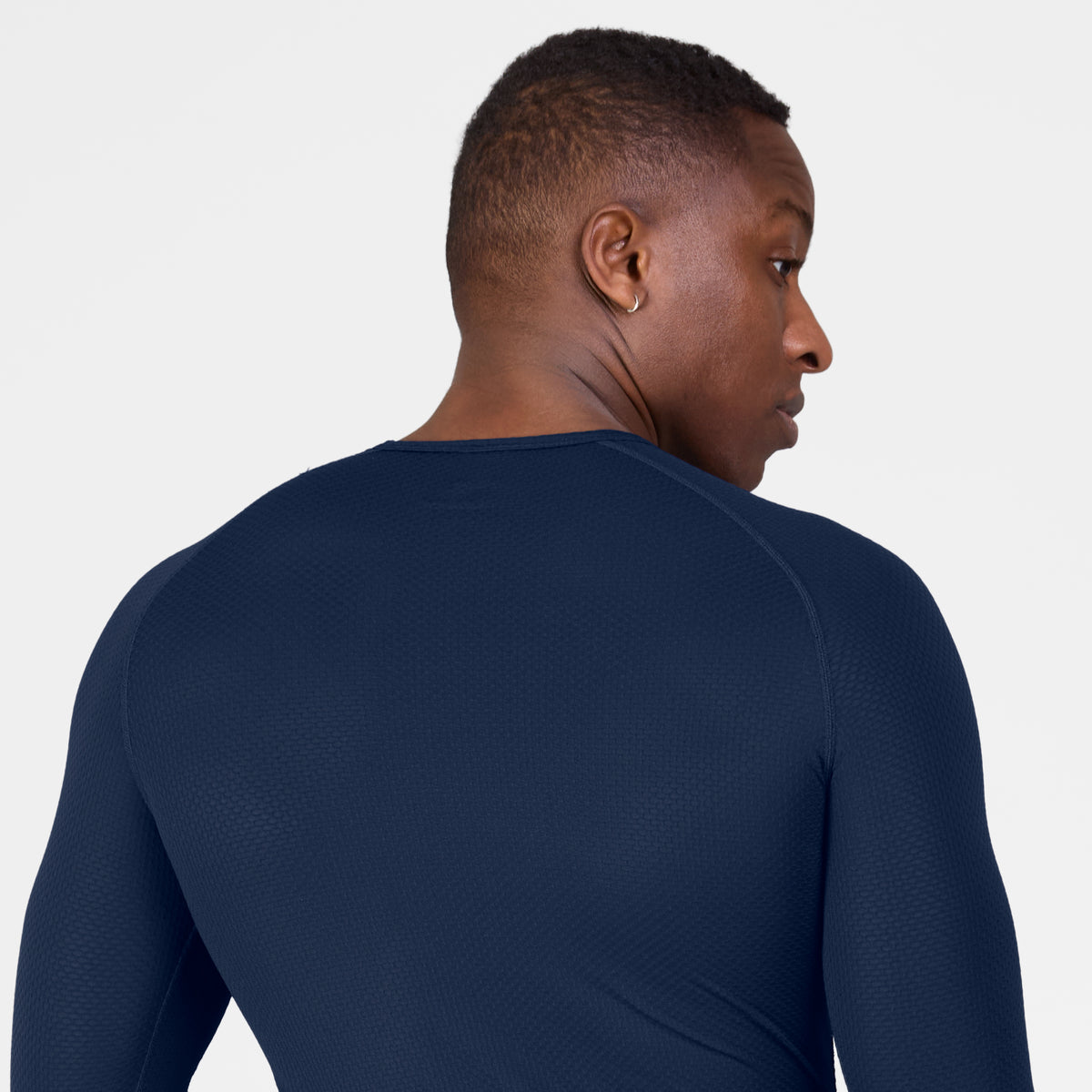 ベースレイヤー（ロングスリーブ） SM20005c201 Mesh Base Layer Longsleeve - Blue [メンズ]