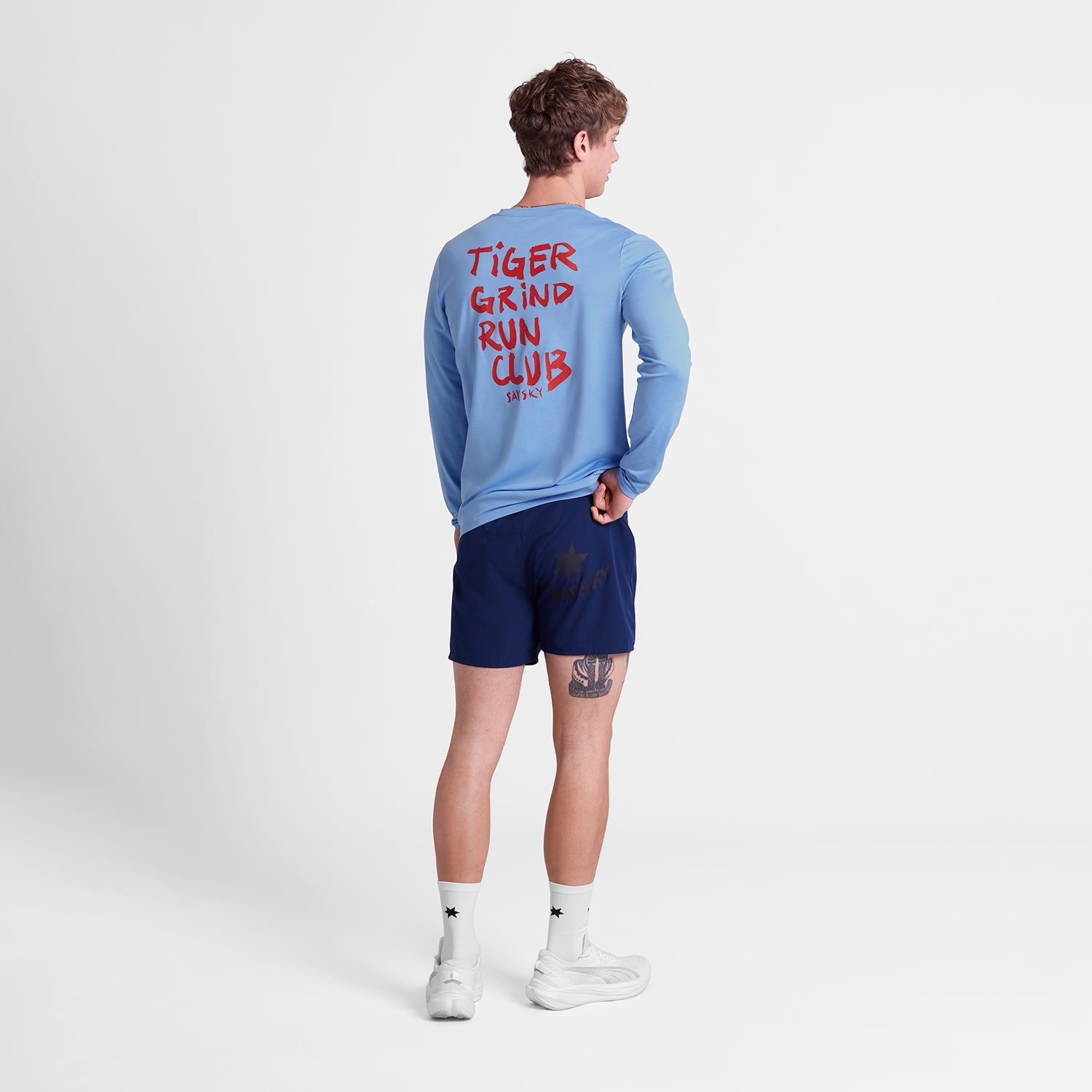 □ 公式 □ SAYSKY/セイスカイ ランニングTシャツ（ロングスリーブ