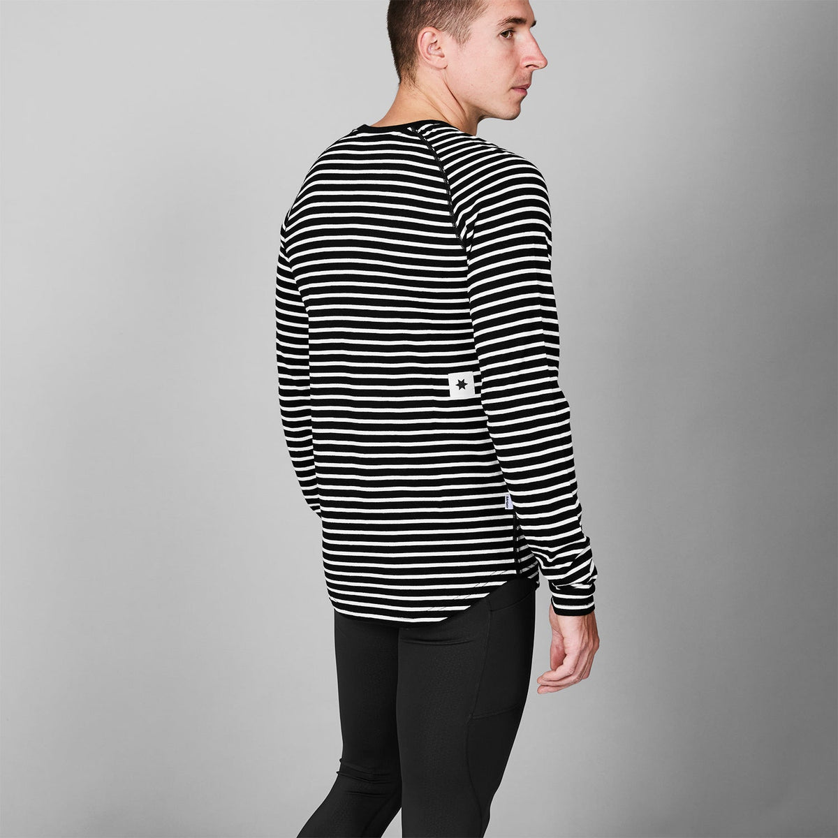 ランニングTシャツ（ロングスリーブ） SM20008c002 Merino Base 165 Long Sleeve - Stripes [メンズ]