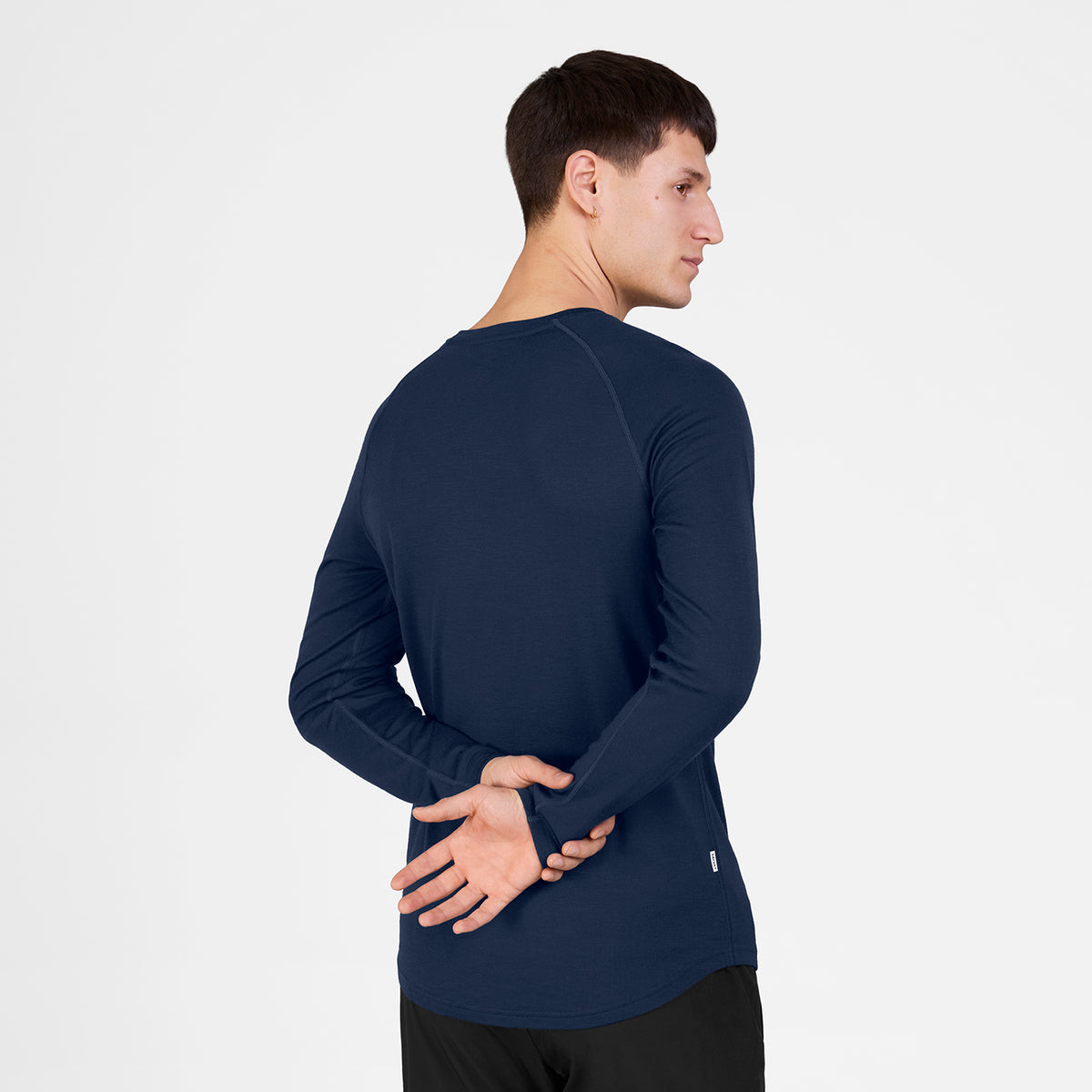 ランニングTシャツ（ロングスリーブ） SM20008c201 Merino Base 165 Long Sleeve - Blue [メンズ]