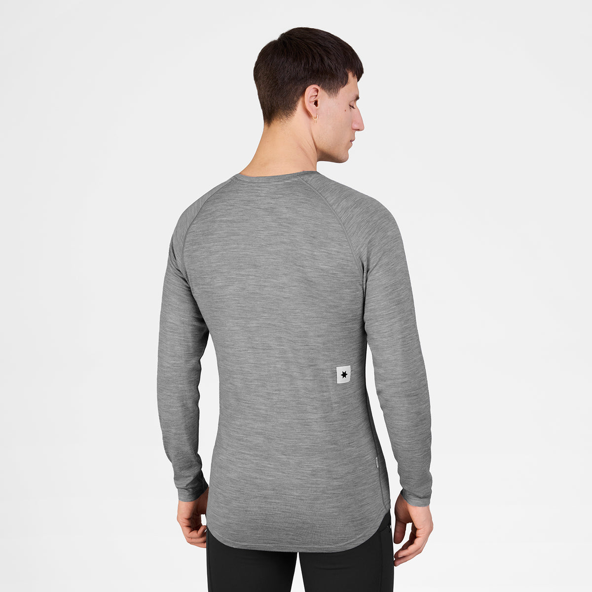ランニングTシャツ（ロングスリーブ） SM20008c6004 Merino Base 165 Long Sleeve - Grey [メンズ]