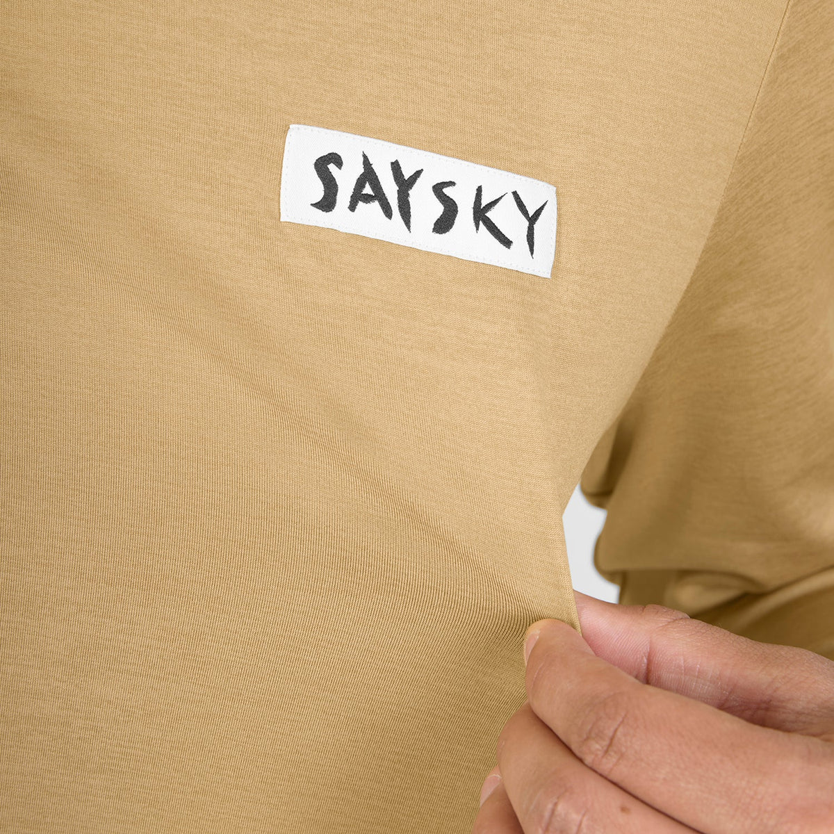 ランニングTシャツ（ロングスリーブ） SM20011c4010 Tiger Pace Long Sleeve - Beige [メンズ]
