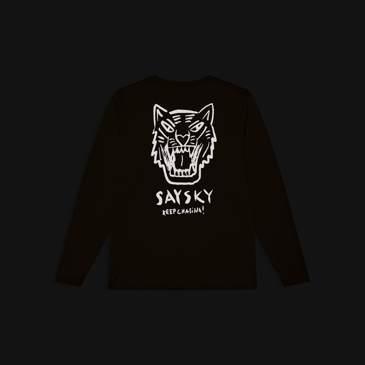 ランニングTシャツ（ロングスリーブ） SM20011c4010 Tiger Pace Long Sleeve - Beige [メンズ]