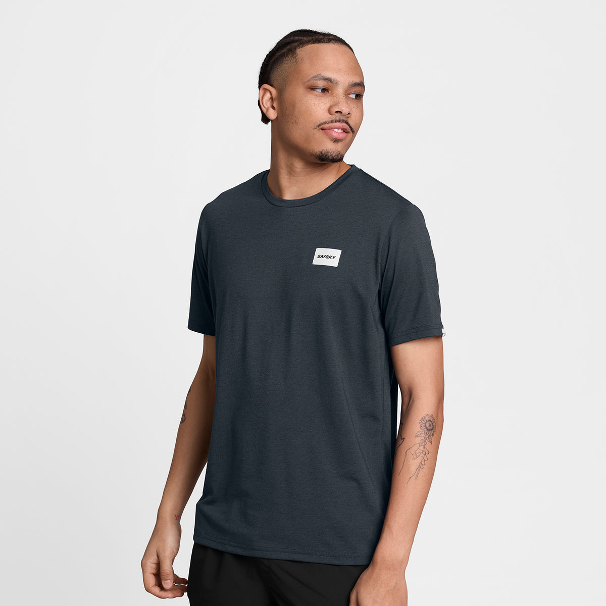 モーションTシャツ SM25001c6001 Clean Motion T-shirt - Grey [メンズ]