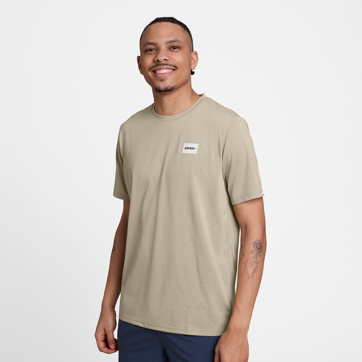 モーションTシャツ SM25001c801 Clean Motion T-shirt - Beige [メンズ]