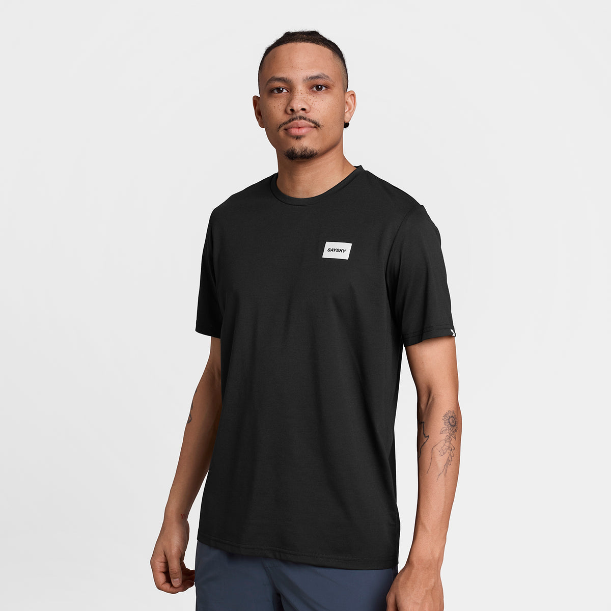 モーションTシャツ SM25001c901 Clean Motion T-shirt - Black [メンズ]