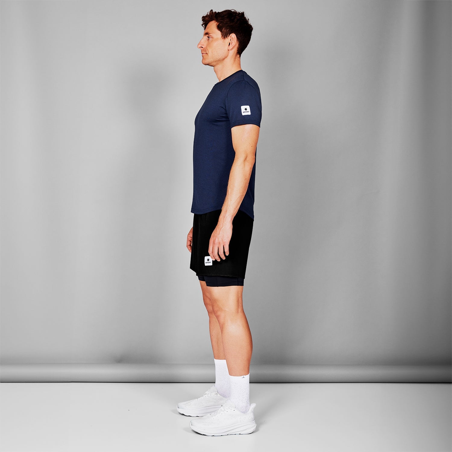 ランニングTシャツ SM25002c2001 Clean Pace T-shirt - Blue [メンズ]