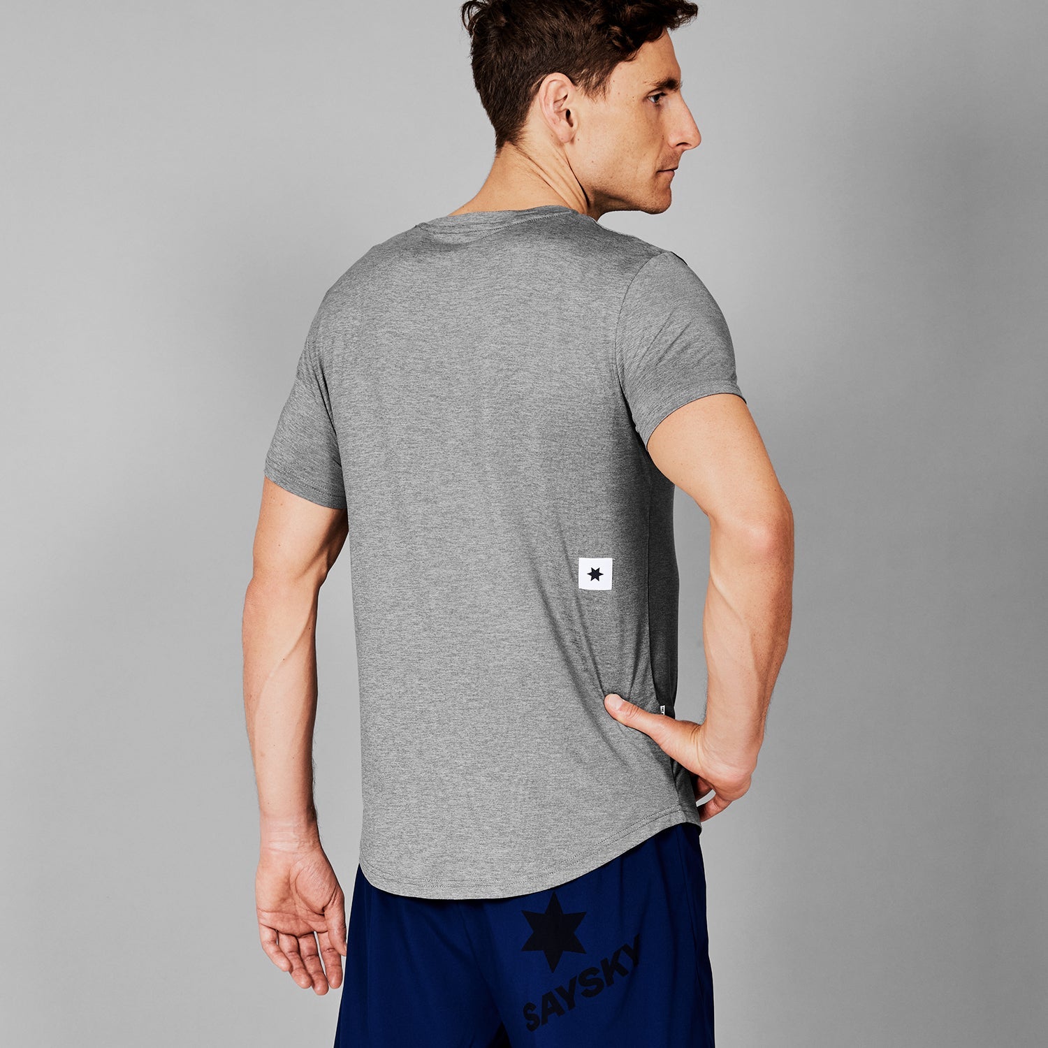 ランニングTシャツ SM25002c6004 Clean Pace T-shirt - Grey [メンズ]