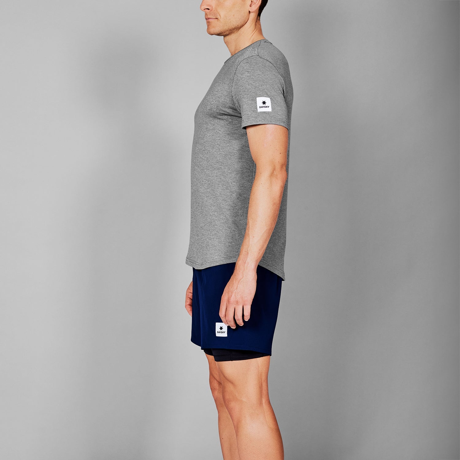 ランニングTシャツ SM25002c6004 Clean Pace T-shirt - Grey [メンズ]