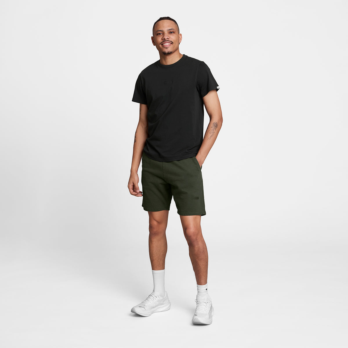 ランニングTシャツ SM25003c901 Everyday T-shirt - Black [メンズ]