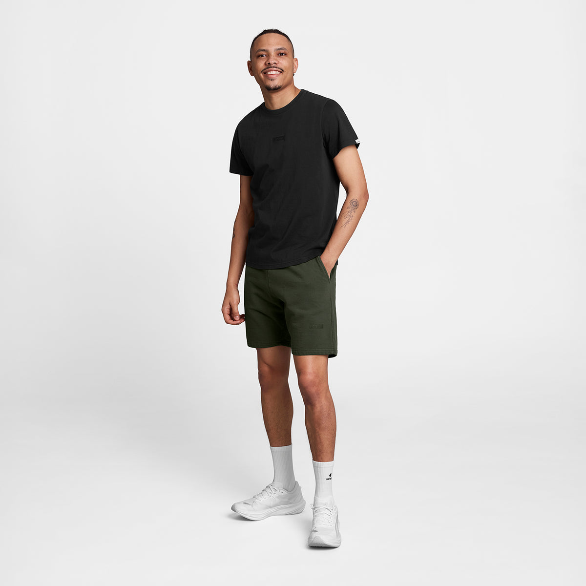 ランニングTシャツ SM25003c901 Everyday T-shirt - Black [メンズ]