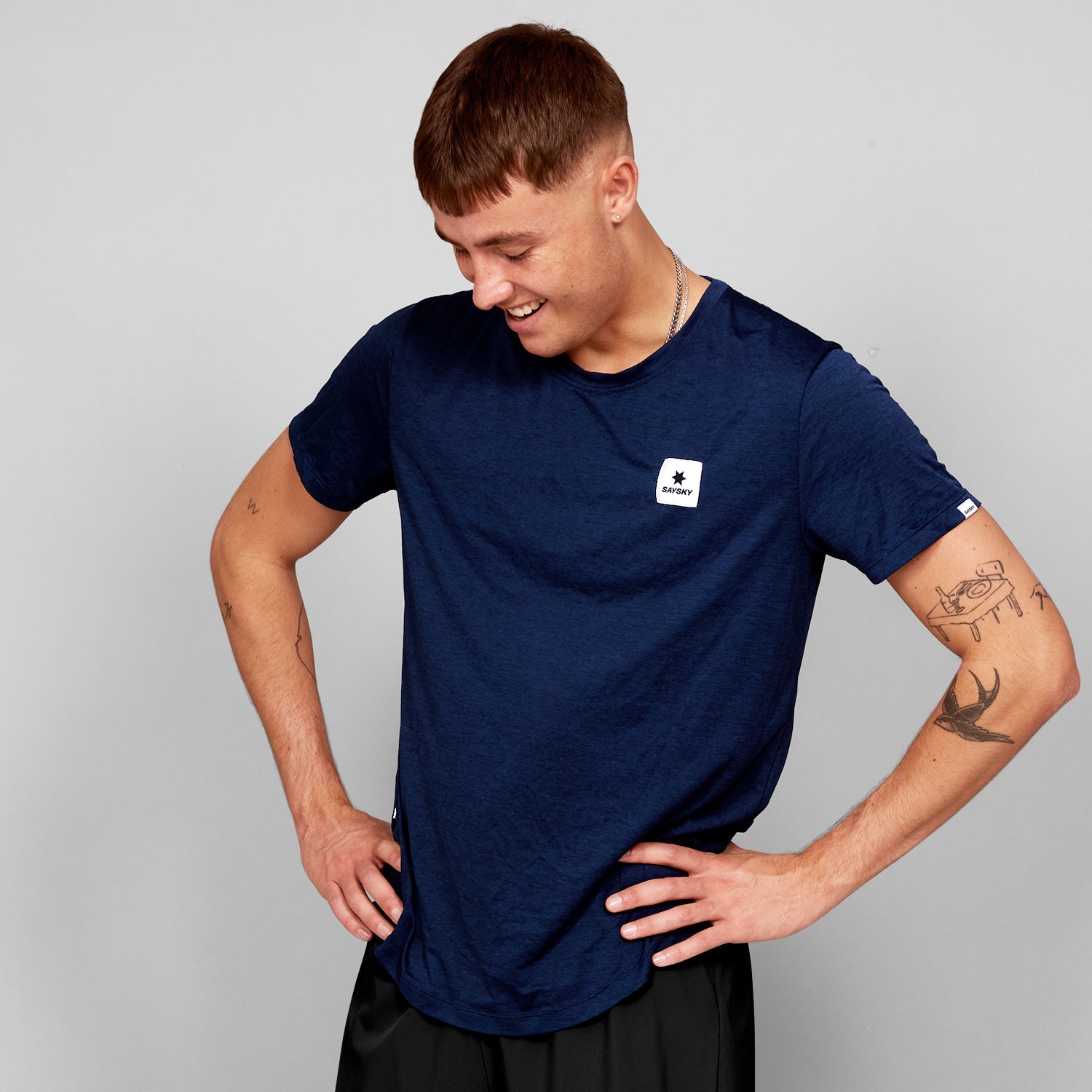 □ 公式 □ SAYSKY/セイスカイ ランニングTシャツ SM25004c201 Clean □ 公式 □ SAYSKY/セイスカイ ランニングTシャツ SM25004c201 Clean