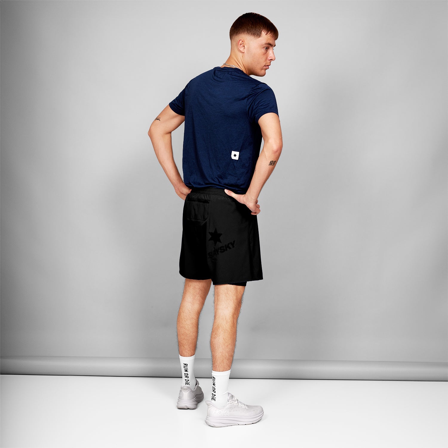ランニングTシャツ SM25004c201 Clean Combat Pro T-shirt - Blue [メンズ]