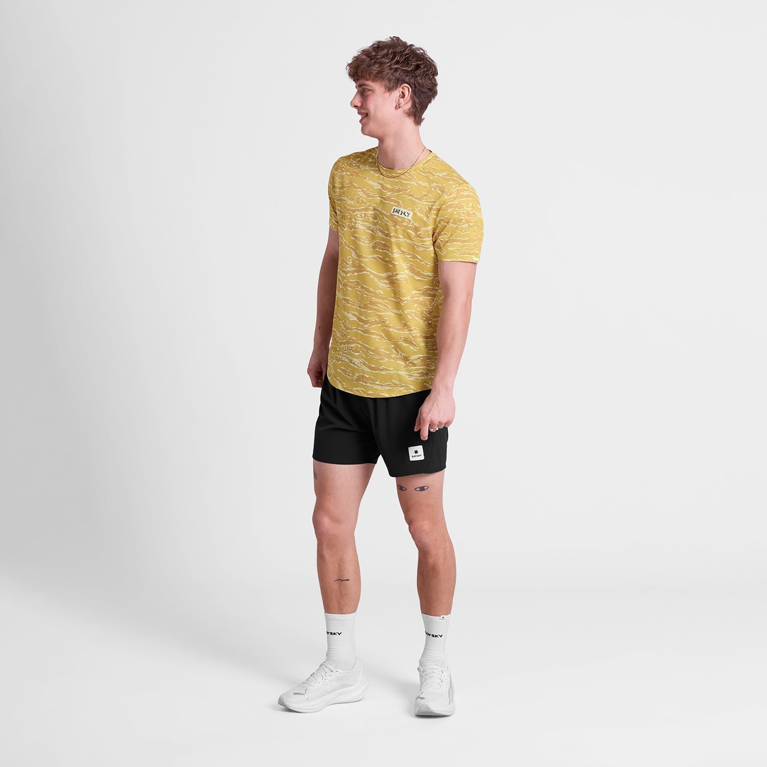 ランニングTシャツ SM25007c1064 Tiger Combat T-shirt - Yellowcamo [メンズ]