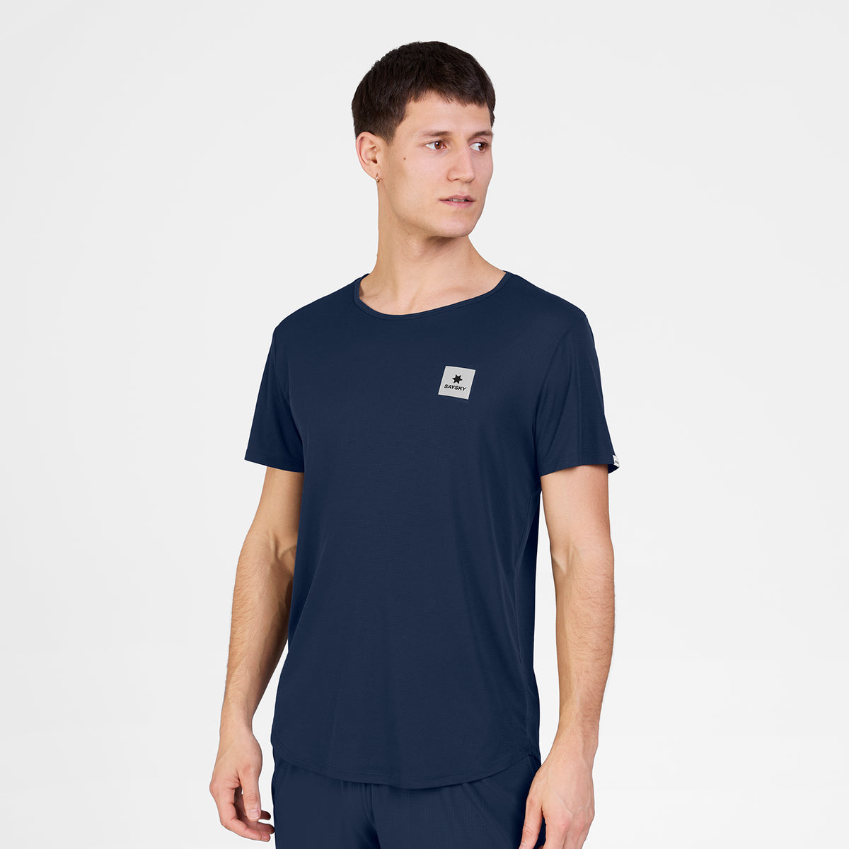 ランニングTシャツ SM25010c201 Clean Flow T-shirt - Blue [メンズ]