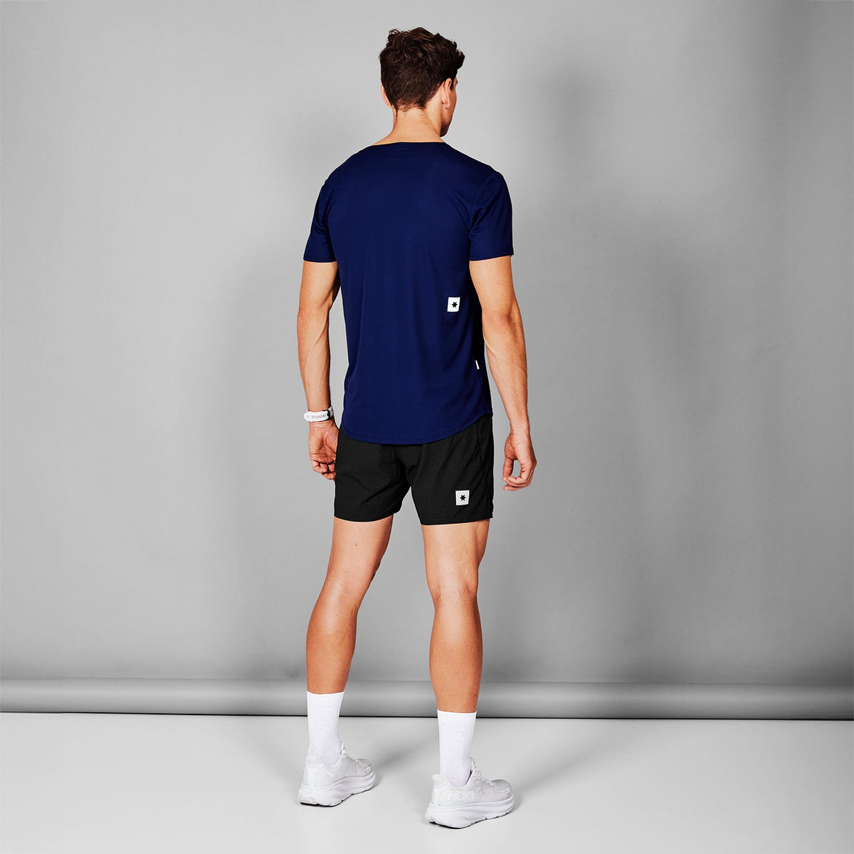 ランニングTシャツ SM25010c201 Clean Flow T-shirt - Blue [メンズ]