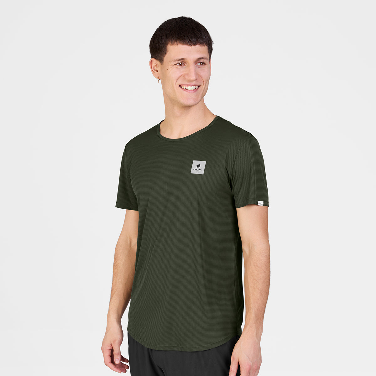 ランニングTシャツ SM25010c301 Clean Flow T-shirt - Green [メンズ]