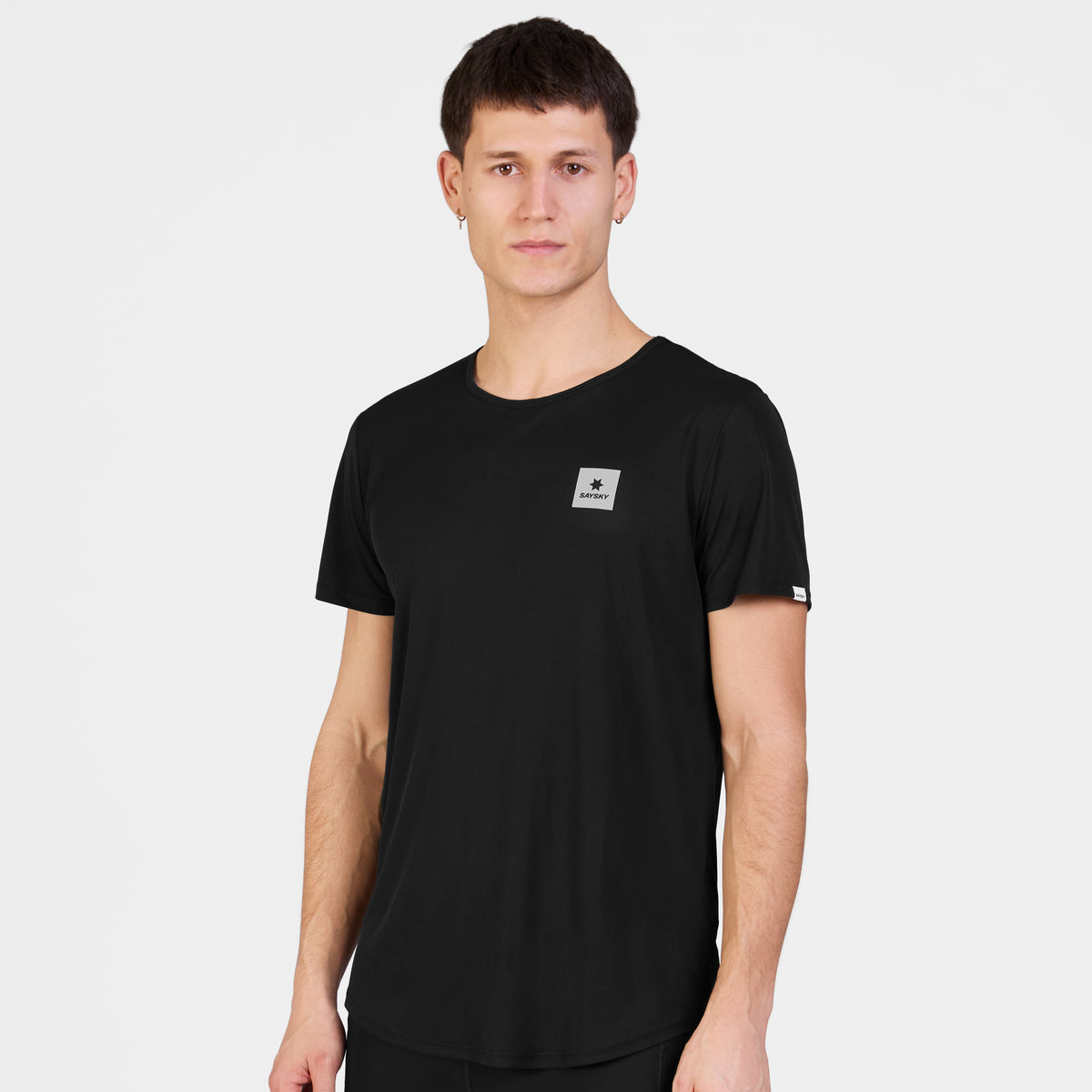 ランニングTシャツ SM25010c902 Clean Flow T-shirt - Black [メンズ]
