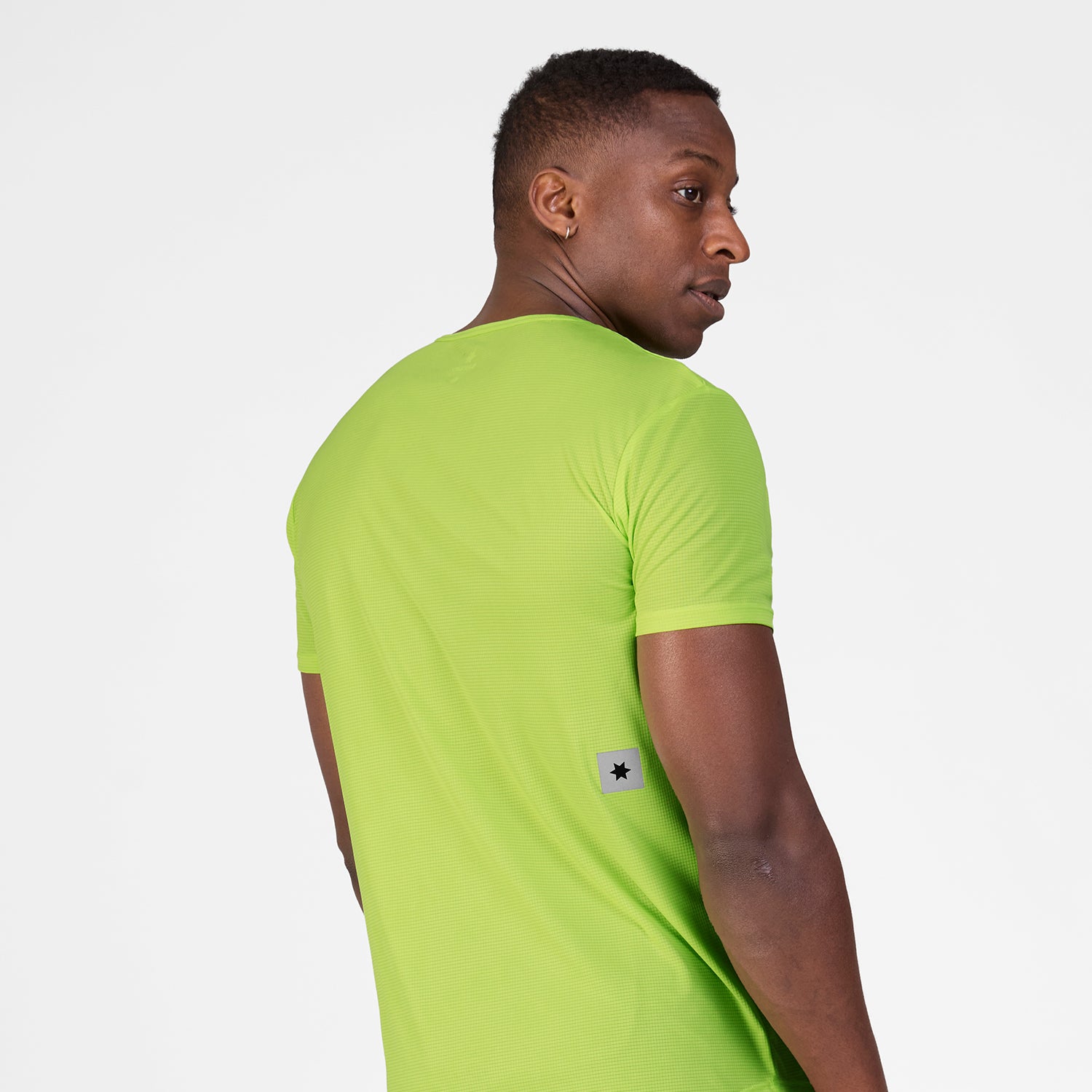 ランニングTシャツ SM25011c1068 Reactive Flow T-shirt - Yellowlogo [メンズ]