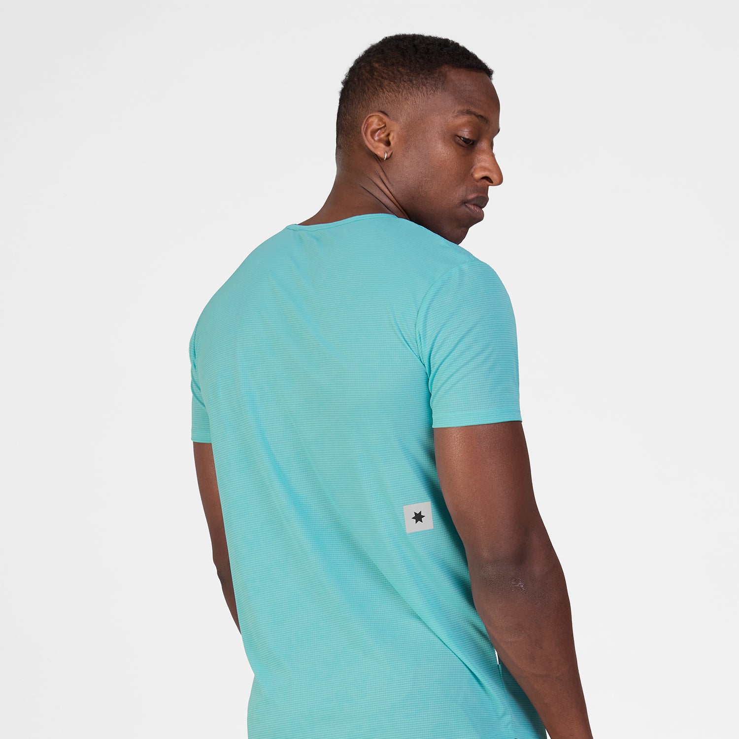 ランニングTシャツ SM25011c1071 Reactive Flow T-shirt - Bluelogo [メンズ]