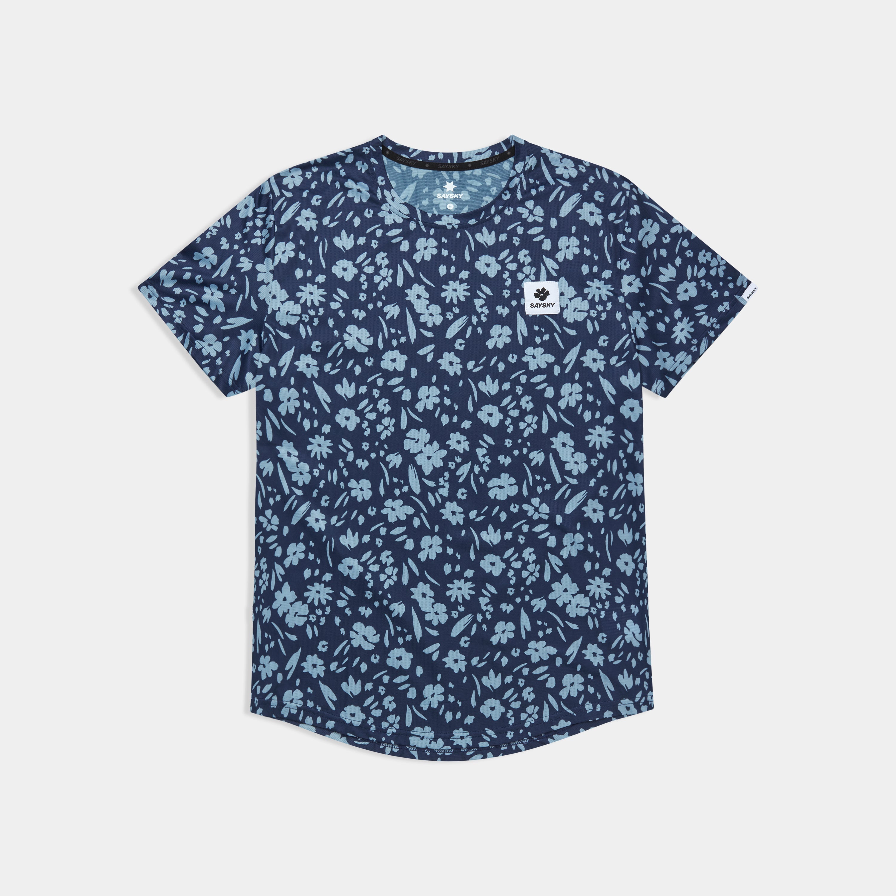 □ 公式 □ SAYSKY/セイスカイ ランニングTシャツ SM25012c1065 Flower
