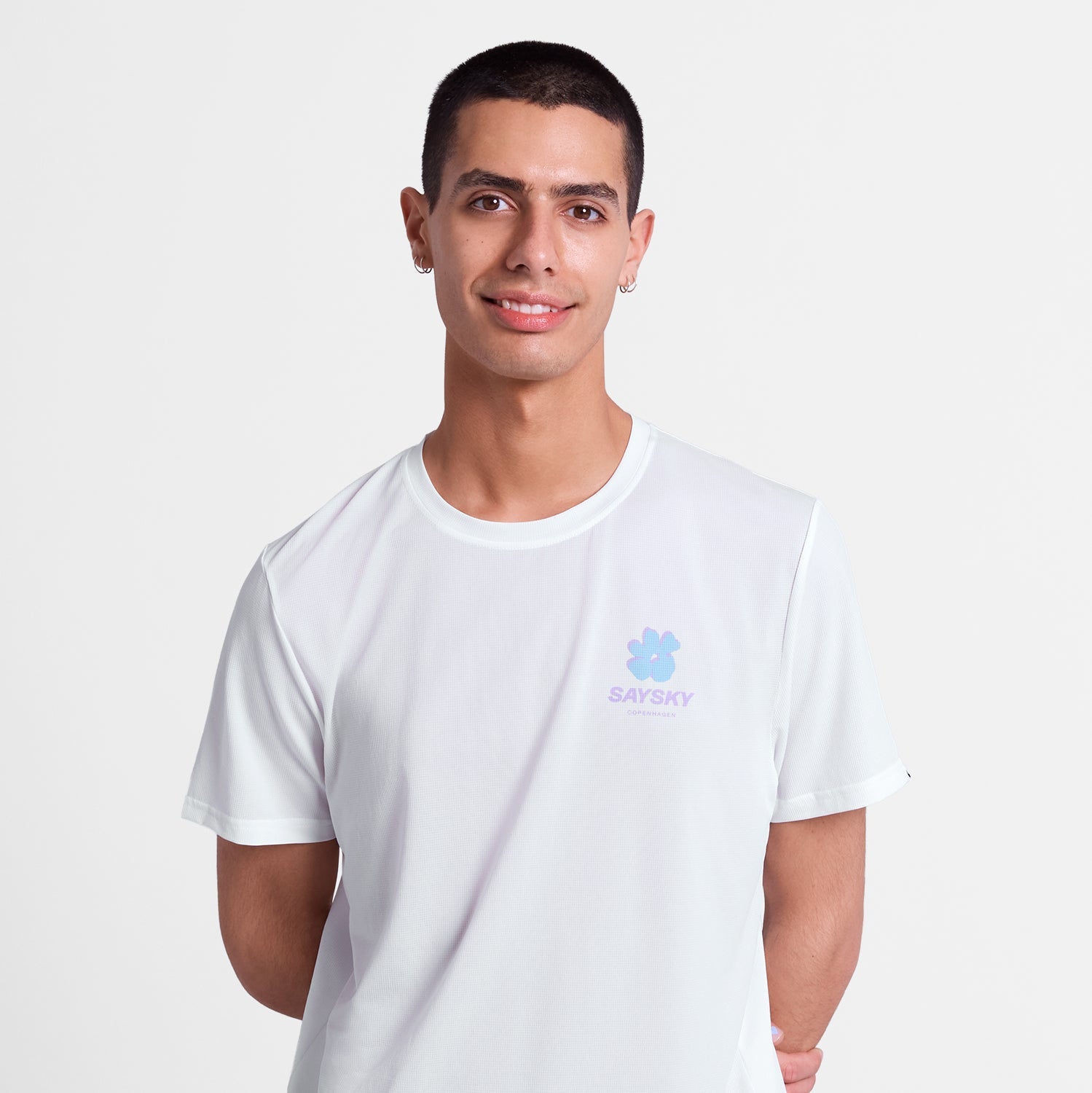 ランニングTシャツ SM25014c101 Flower Combat T-shirt - White [メンズ]