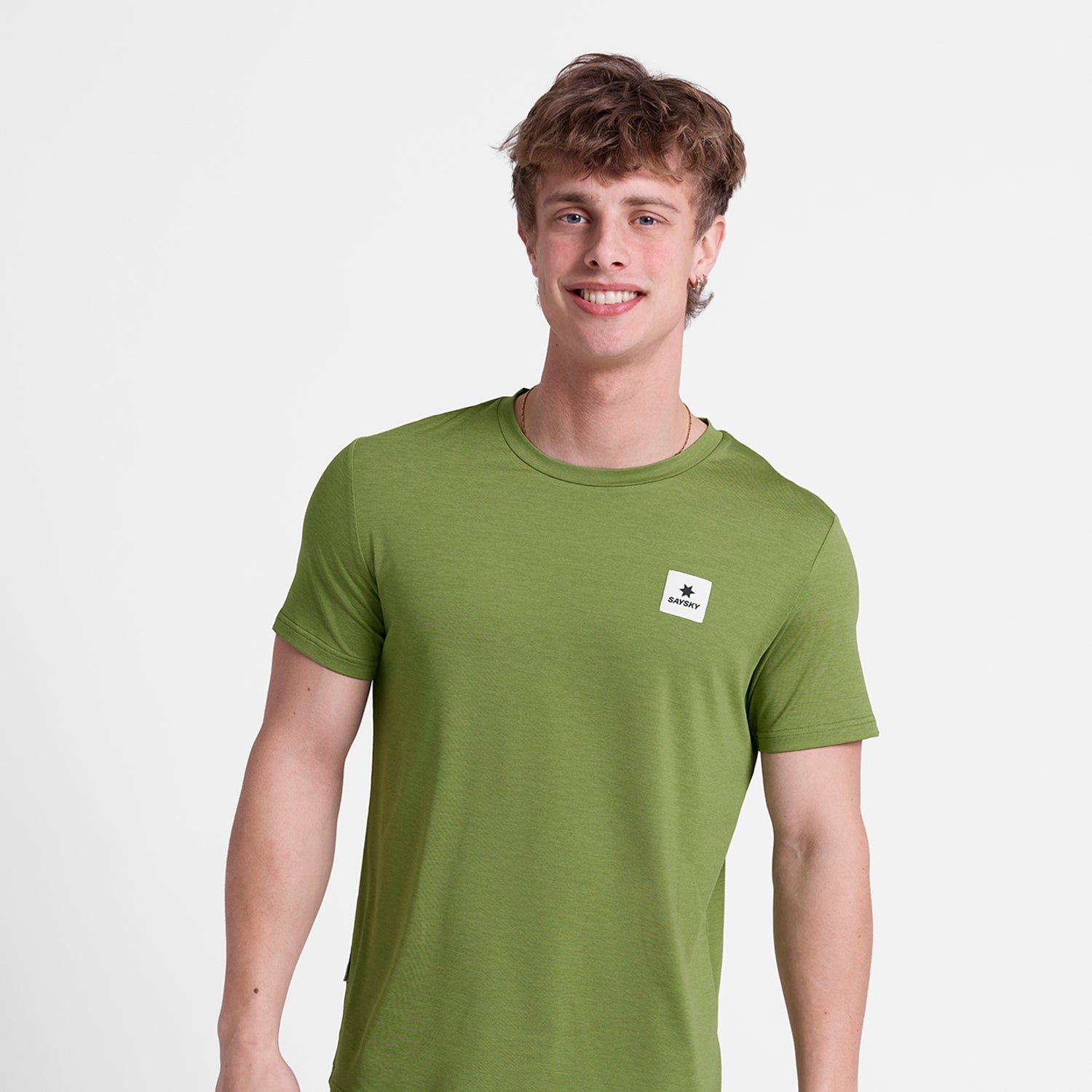 ランニングTシャツ SM25021c3011 Statement Pace T-shirt - Green [メンズ]