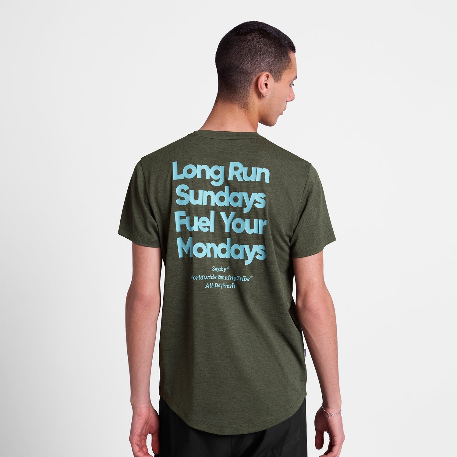 ランニングTシャツ SM25022c301 Statement Combat Pro T-shirt - Green [メンズ]