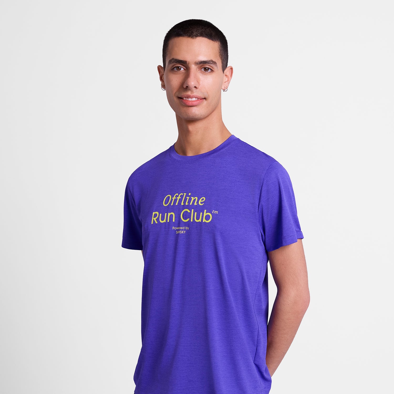 ランニングTシャツ SM25022c7012 Statement Combat Pro T-shirt - Purple [メンズ]