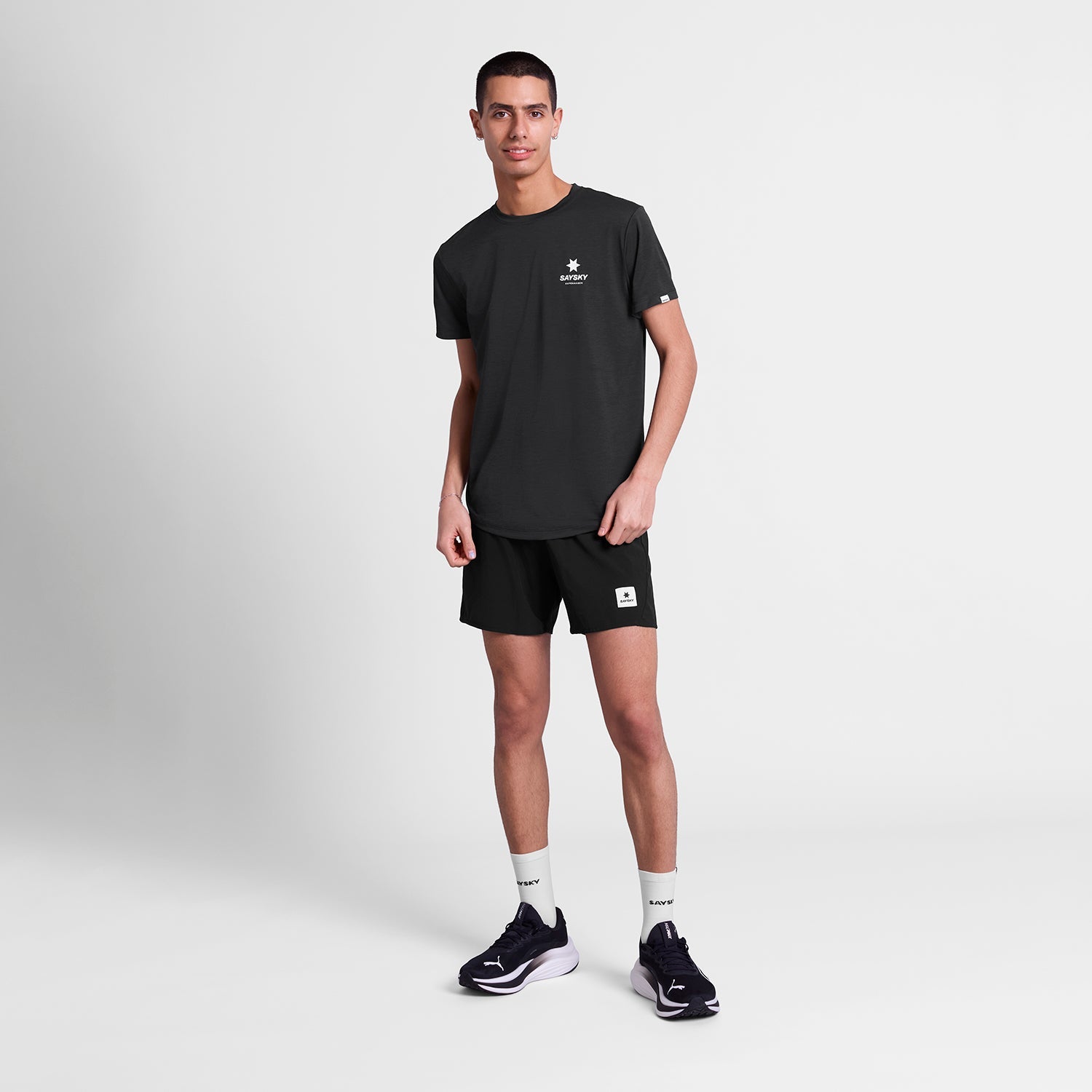 ランニングTシャツ SM25022c901 Statement Combat Pro T-shirt - Black [メンズ]
