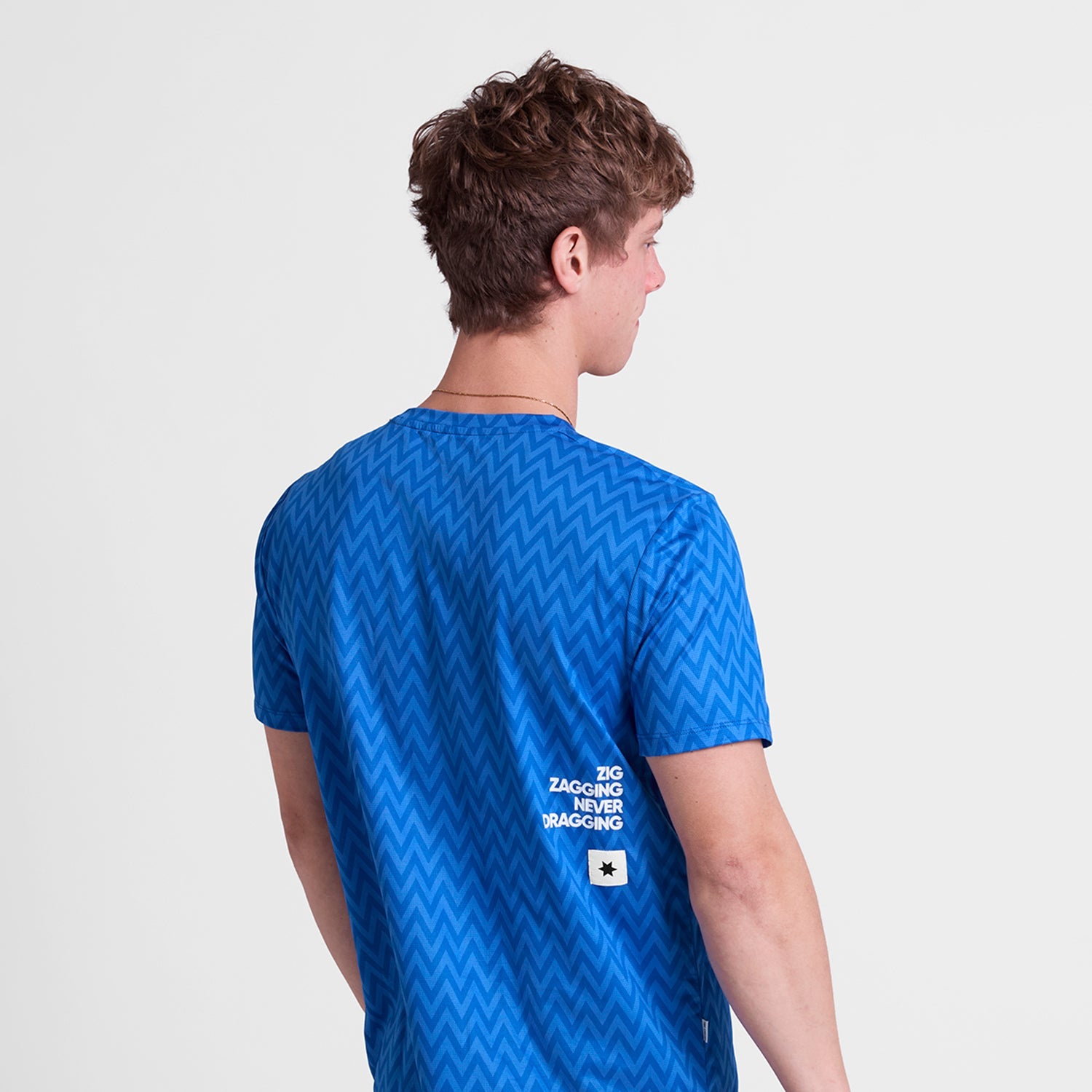 ランニングTシャツ SM25026c1063 Zig Zag Combat T-shirt - Bluezigzag [メンズ]