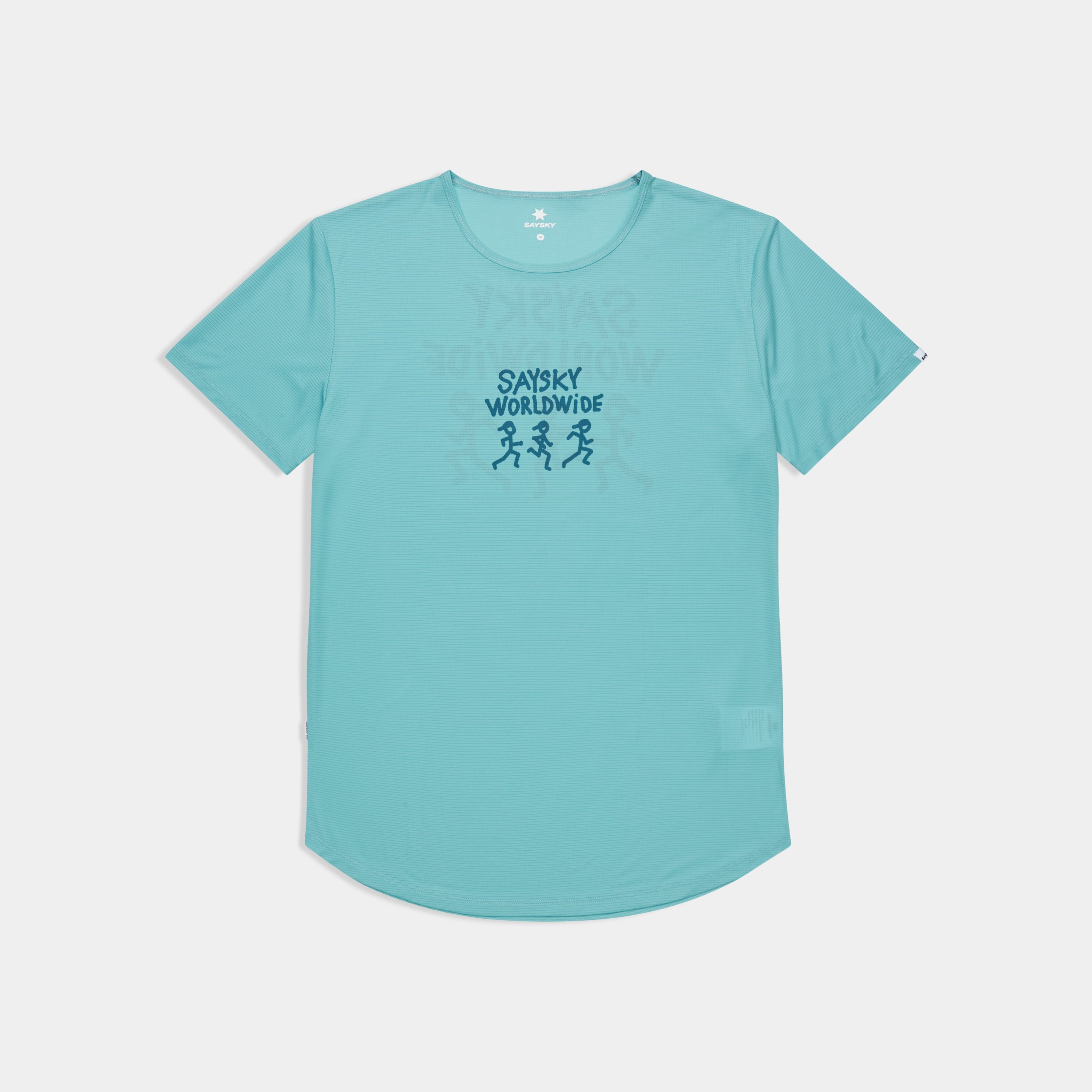 ランニングTシャツ SM25027c228 Statement Flow T-shirt - Blue [メンズ]