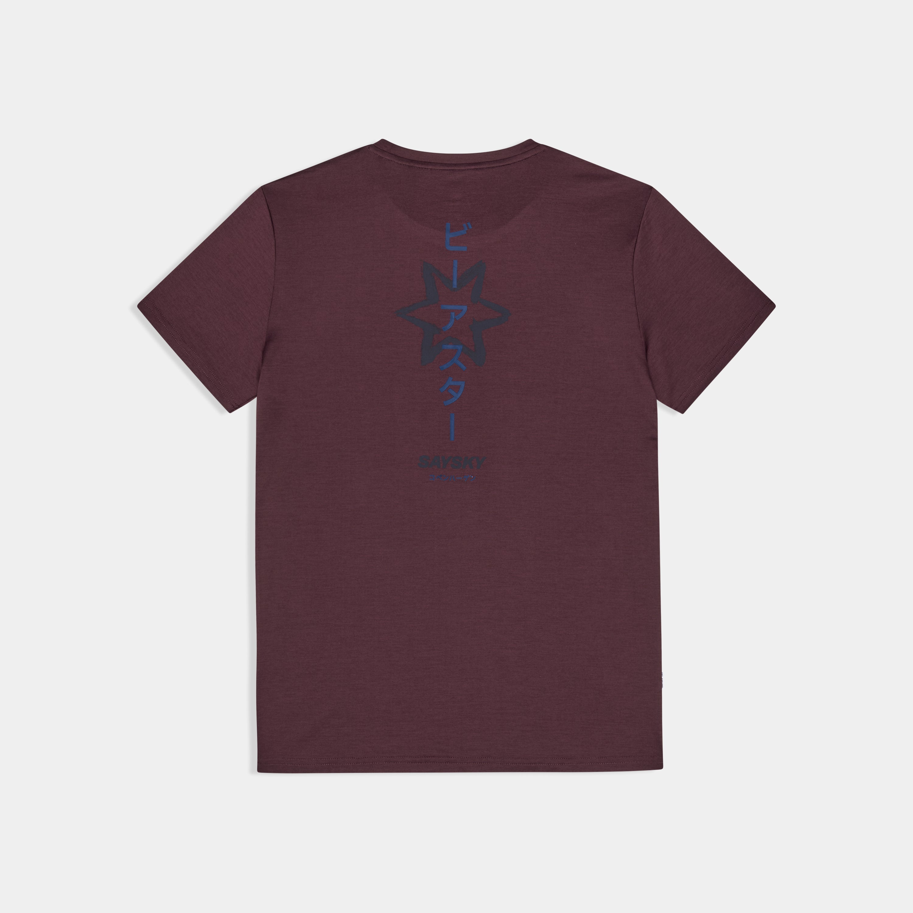 ランニングTシャツ SM25034c5011 Statement Pace T-shirt - Burgundy [メンズ]