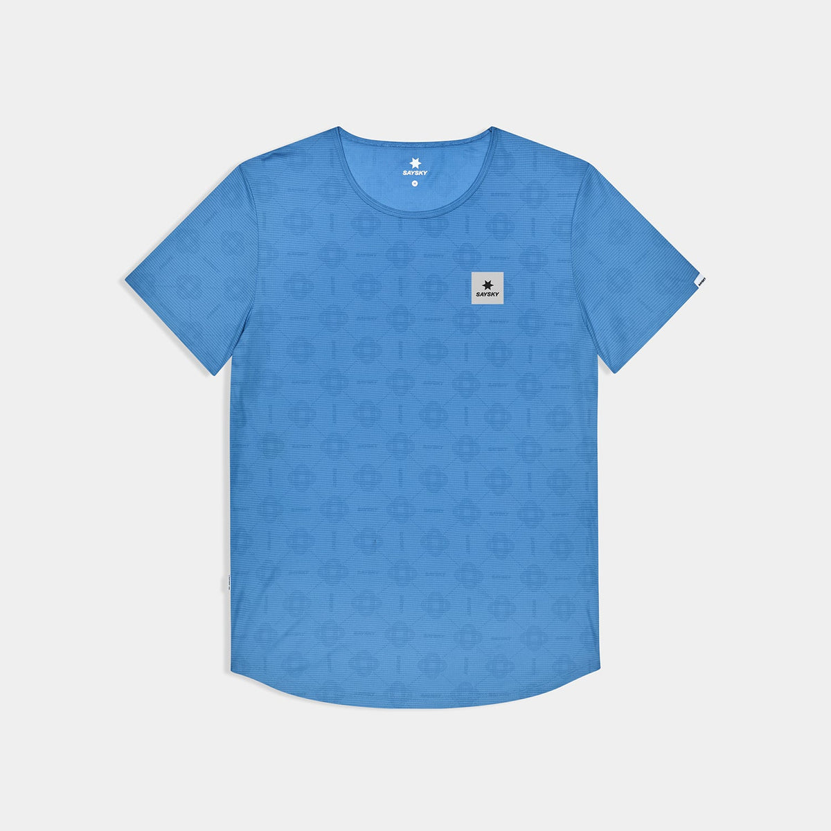 ランニングTシャツ SM25036c1075 Reactive Flow T-shirt - Blue Aop [メンズ]