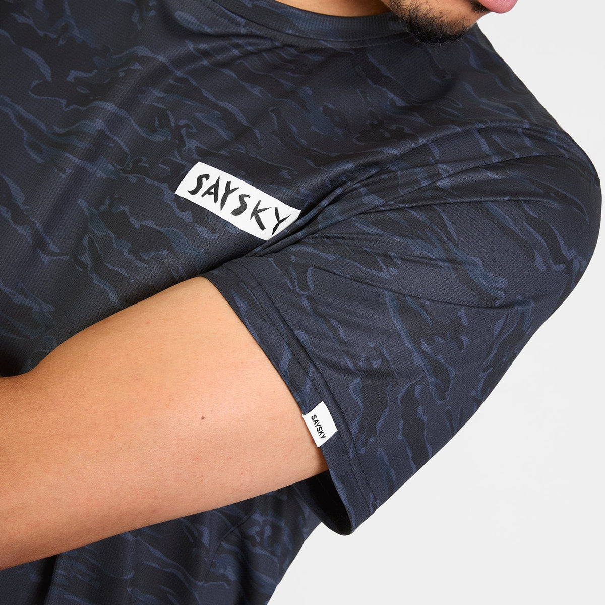 ランニングTシャツ SM25037c1080 Tiger Combat T-shirt - Black Camo [メンズ]