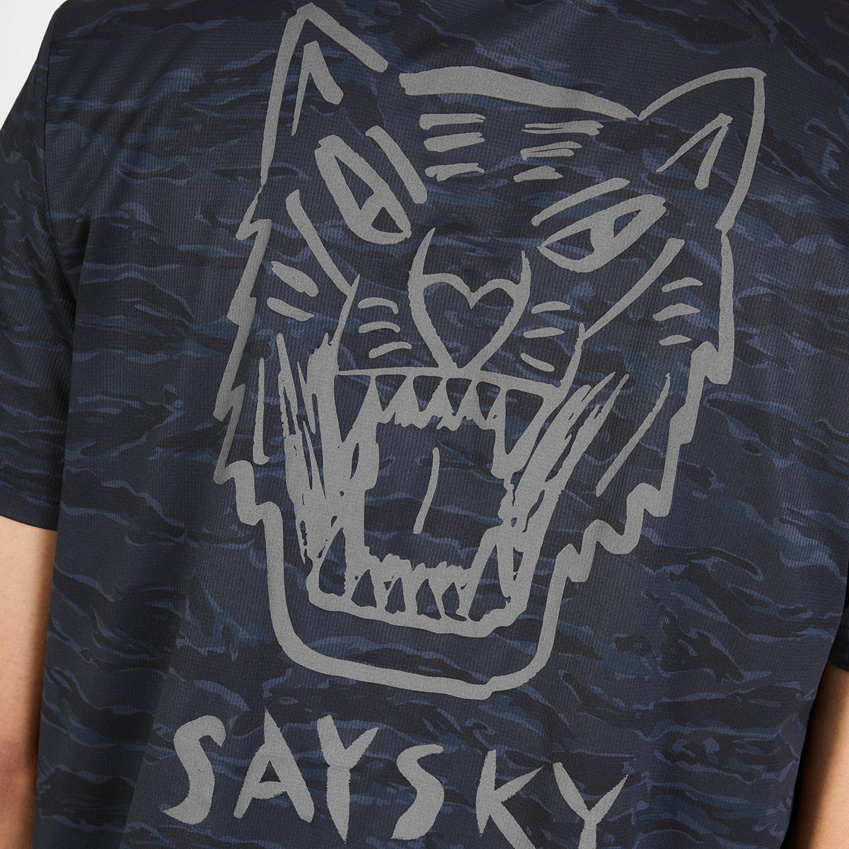 ランニングTシャツ SM25037c1080 Tiger Combat T-shirt - Black Camo [メンズ]