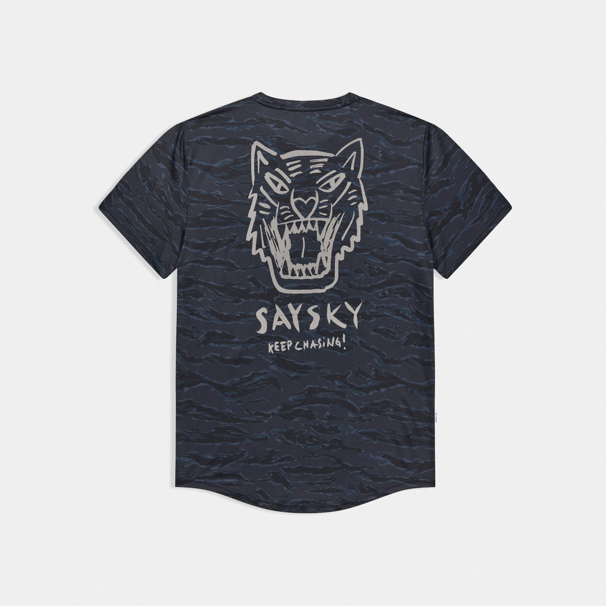 ランニングTシャツ SM25037c1080 Tiger Combat T-shirt - Black Camo [メンズ]