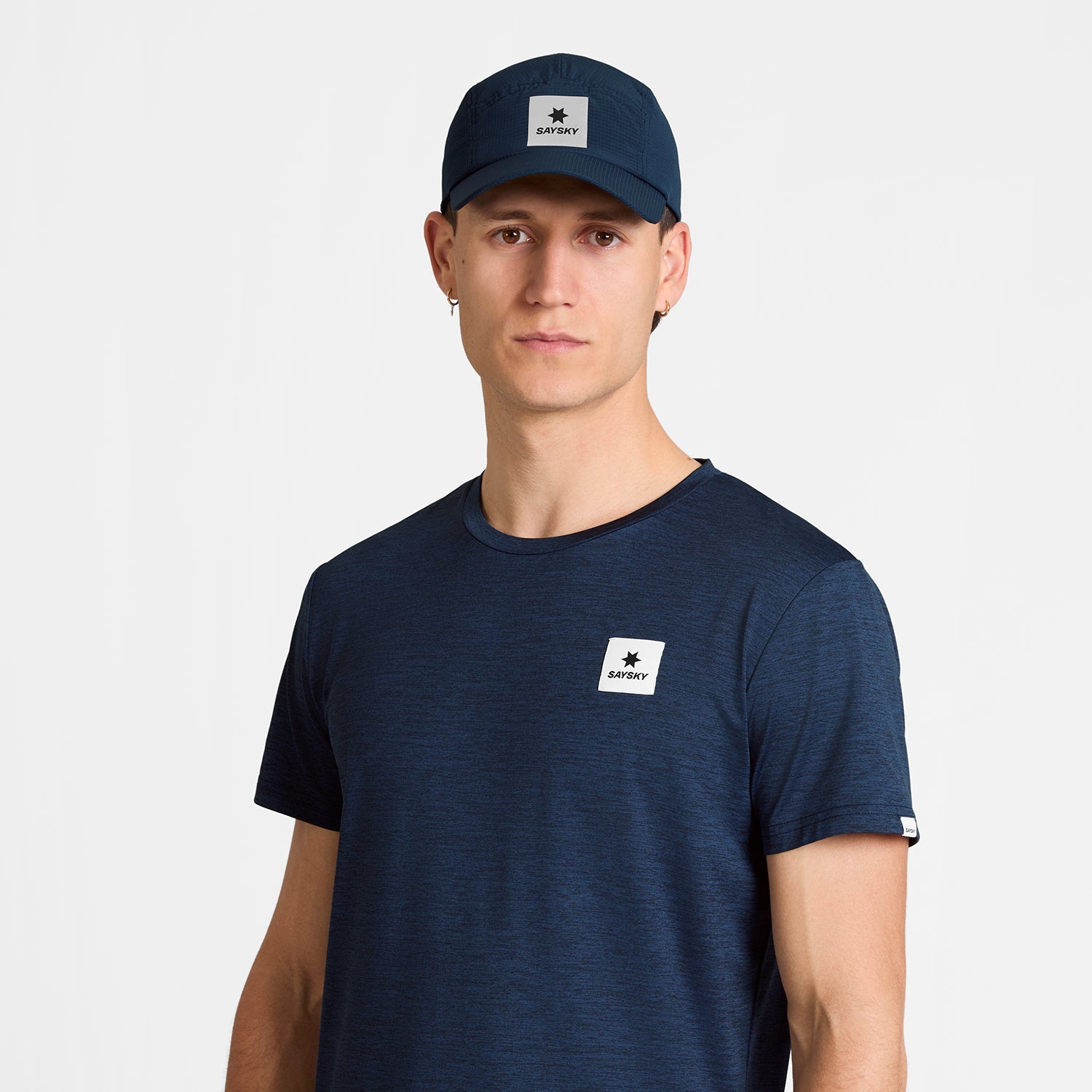 ランニングTシャツ SM25038c2001 Statement Pace T-shirt - Blue [メンズ]