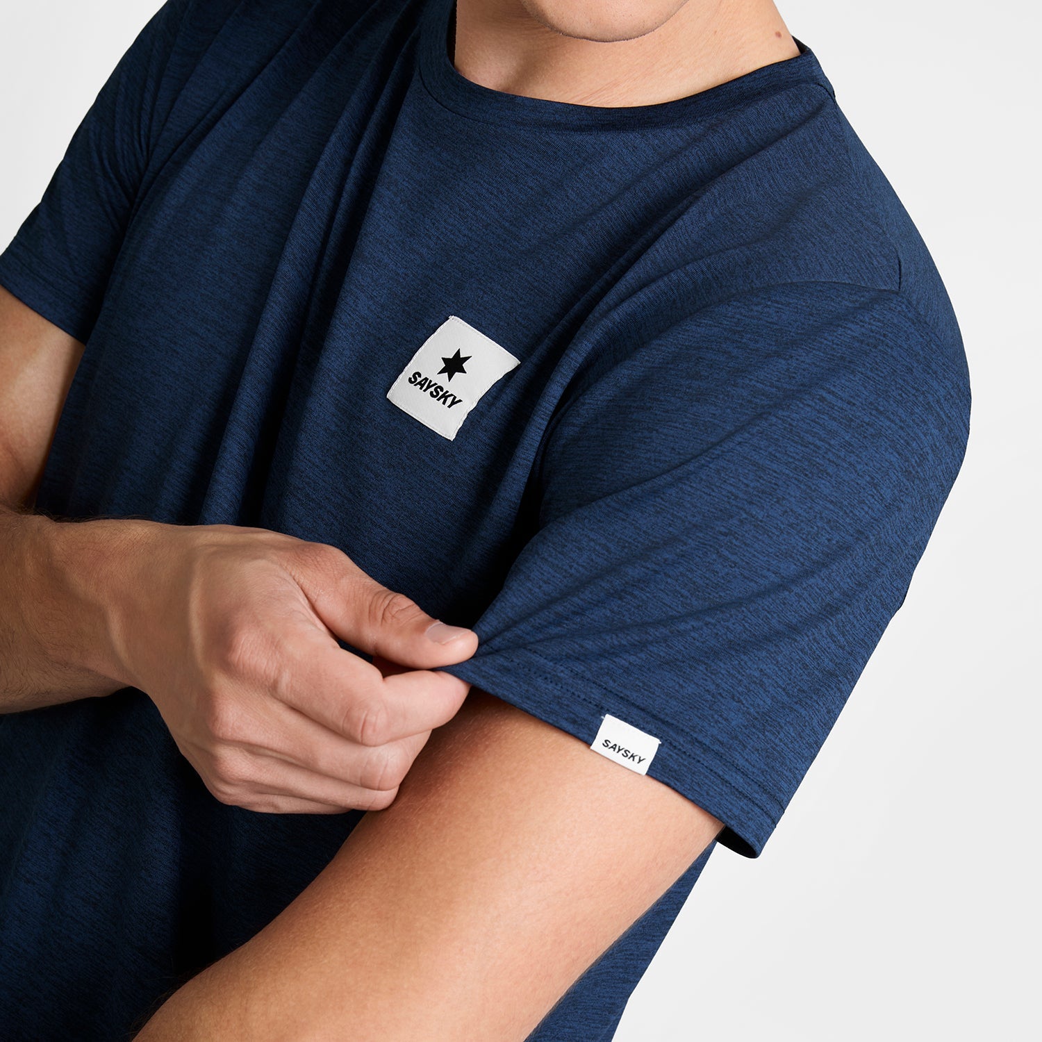 ランニングTシャツ SM25038c2001 Statement Pace T-shirt - Blue [メンズ]