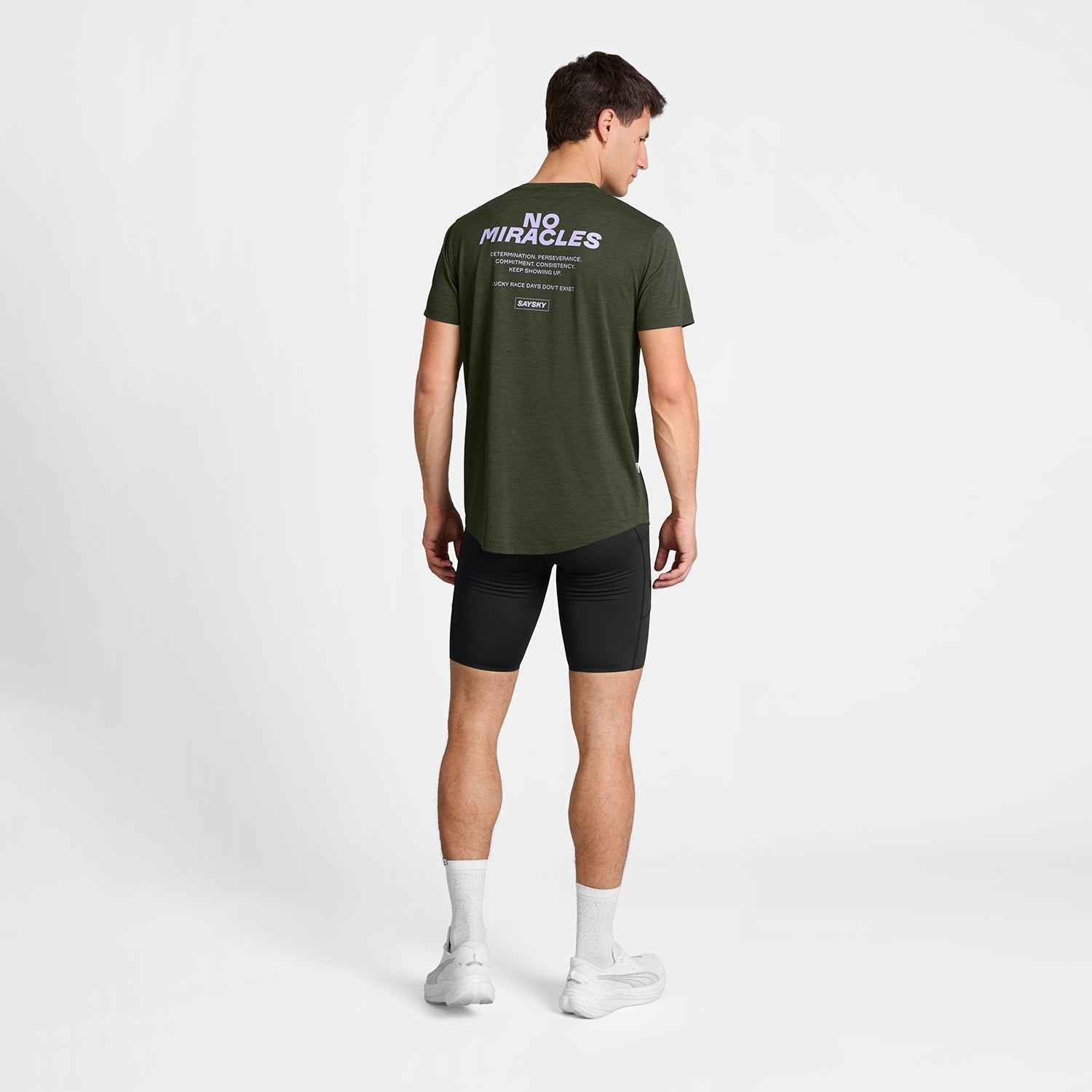 ランニングTシャツ SM25039c301 Statement Combat Pro T-shirt - Green [メンズ]