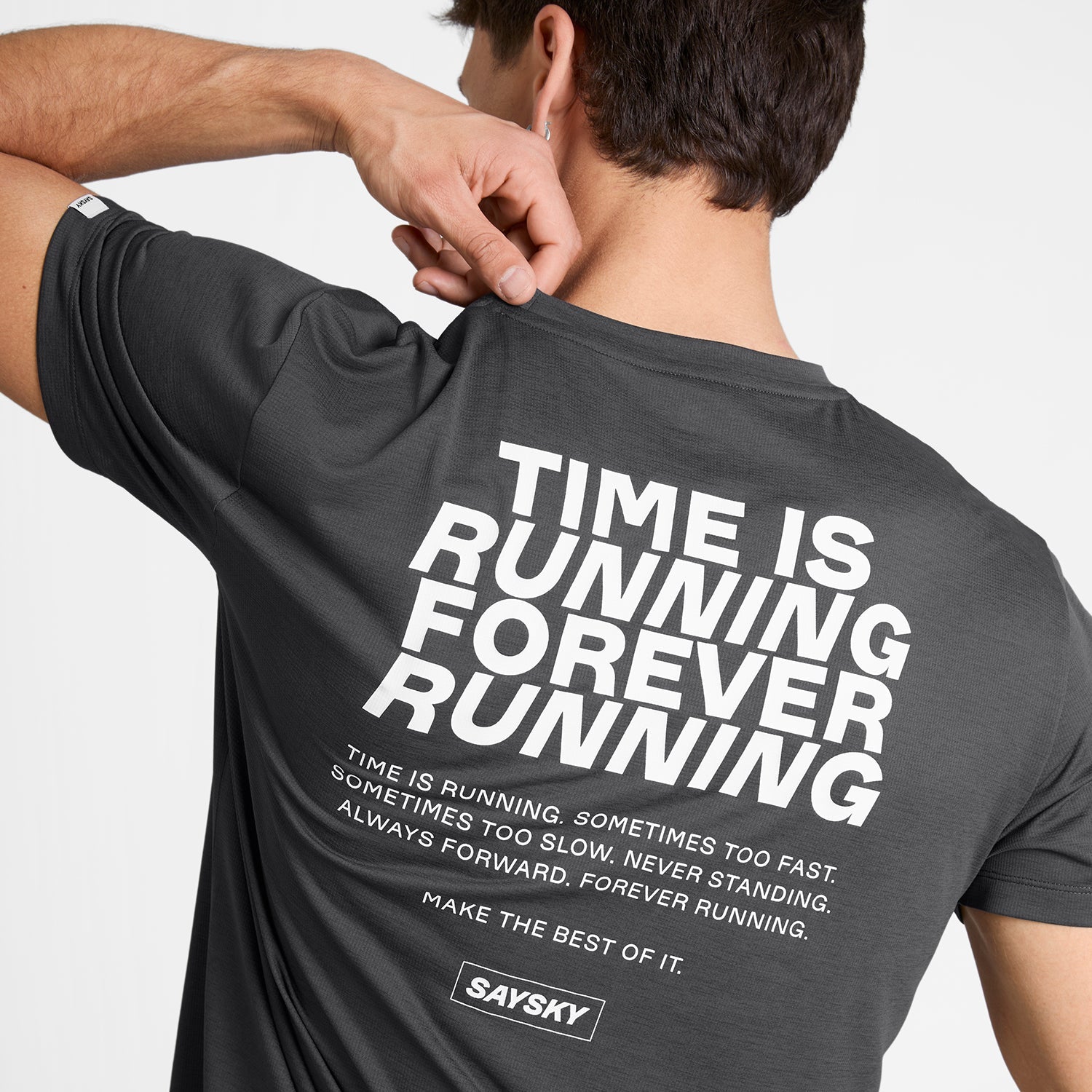 ランニングTシャツ SM25039c6009 Statement Combat Pro T-shirt - Grey [メンズ]
